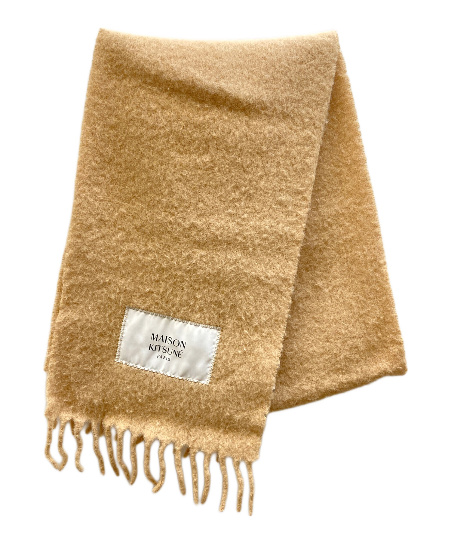 小物 25AW WAPS WRAP 01 SCARF COTTON BEIGE 25AW WAPS WRAP 01 SCARF COTTON BEIGE