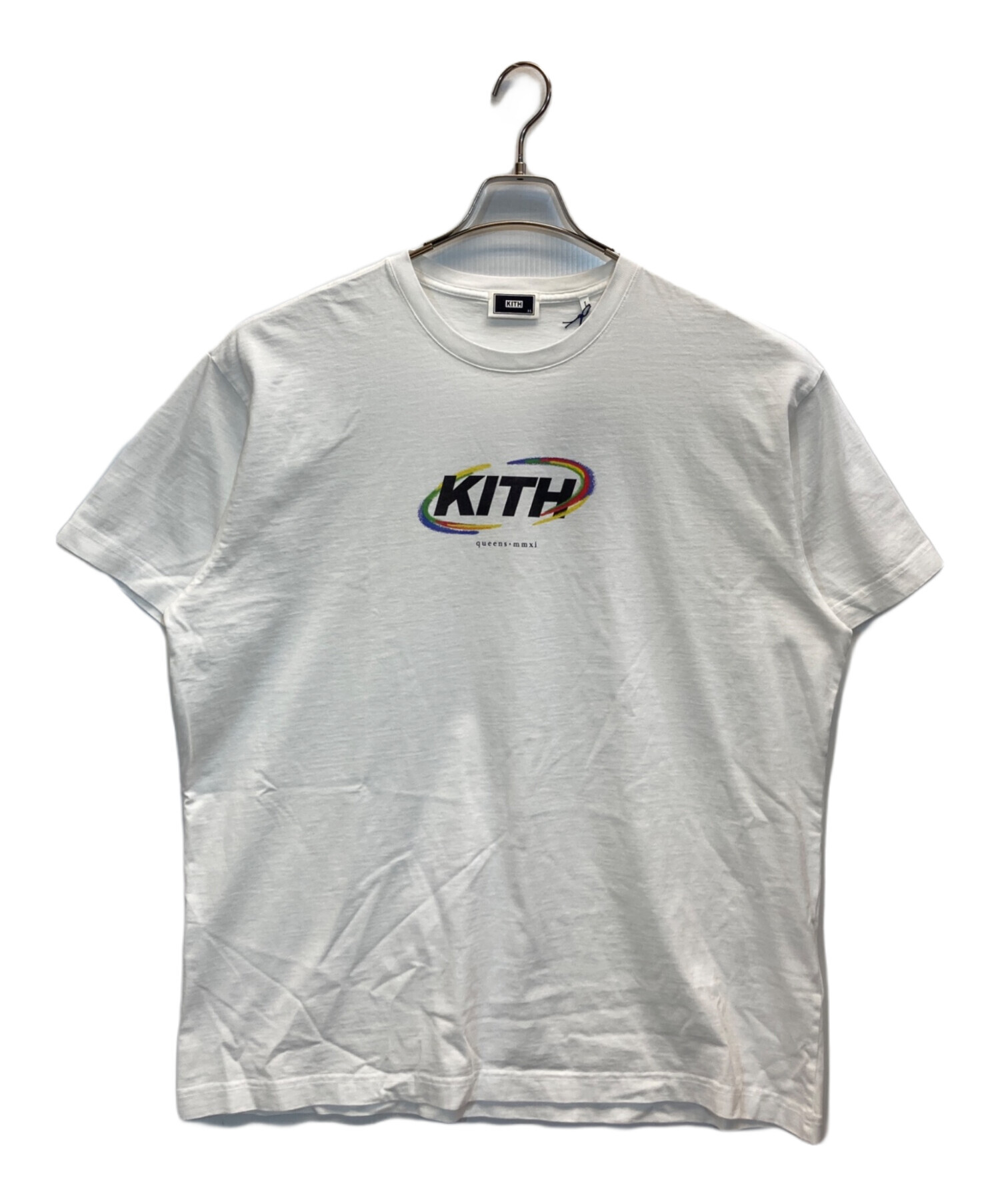 中古・古着通販】KITH (キス) プリントTシャツ ホワイト サイズ:XL
