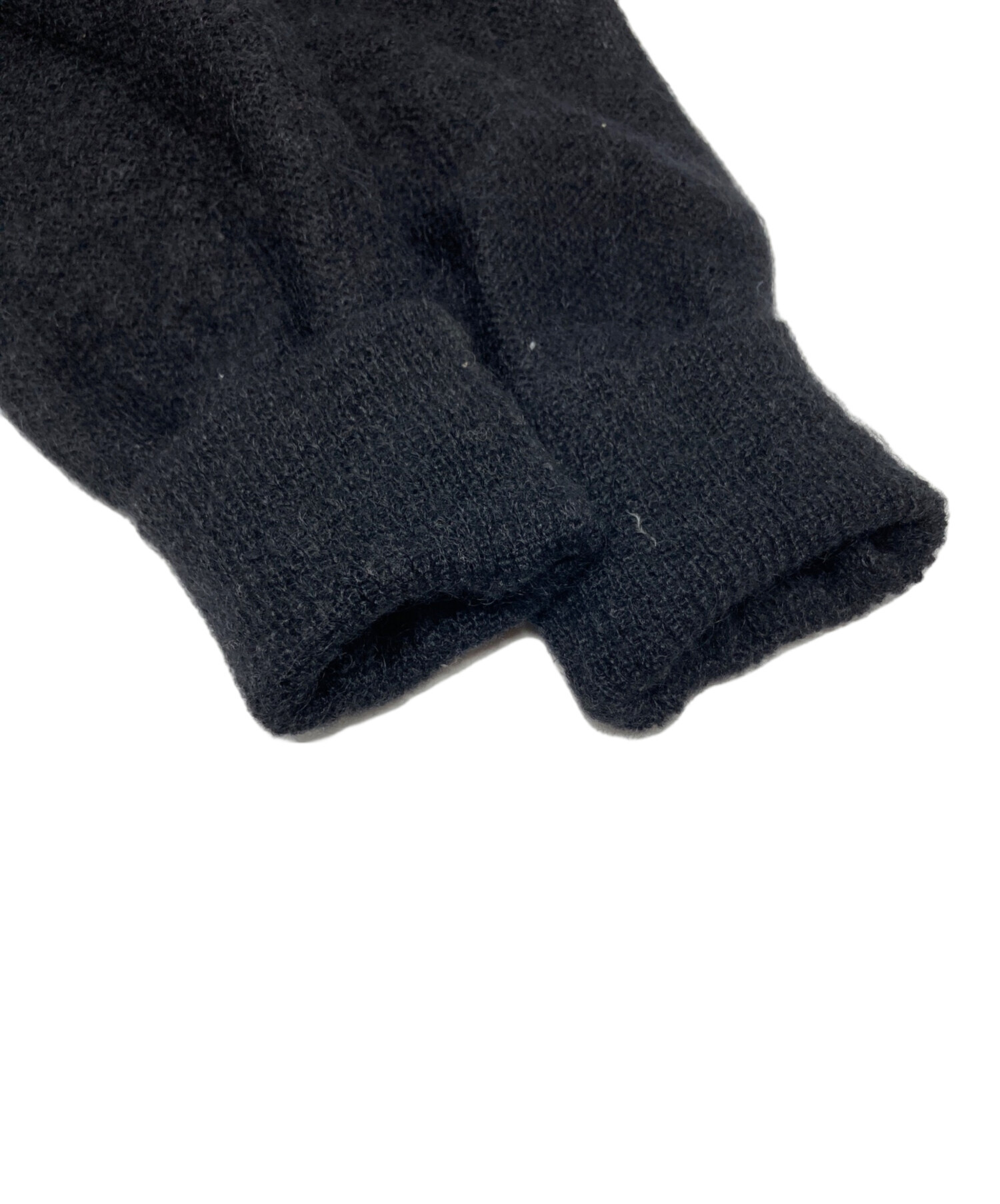ANN DEMEULEMEESTER ニット・セーター 36(XS位) 黒 【古着】【中古】 Ann Demeulemeester - 美品 Ann Demeulemeester アンドゥムルメス
