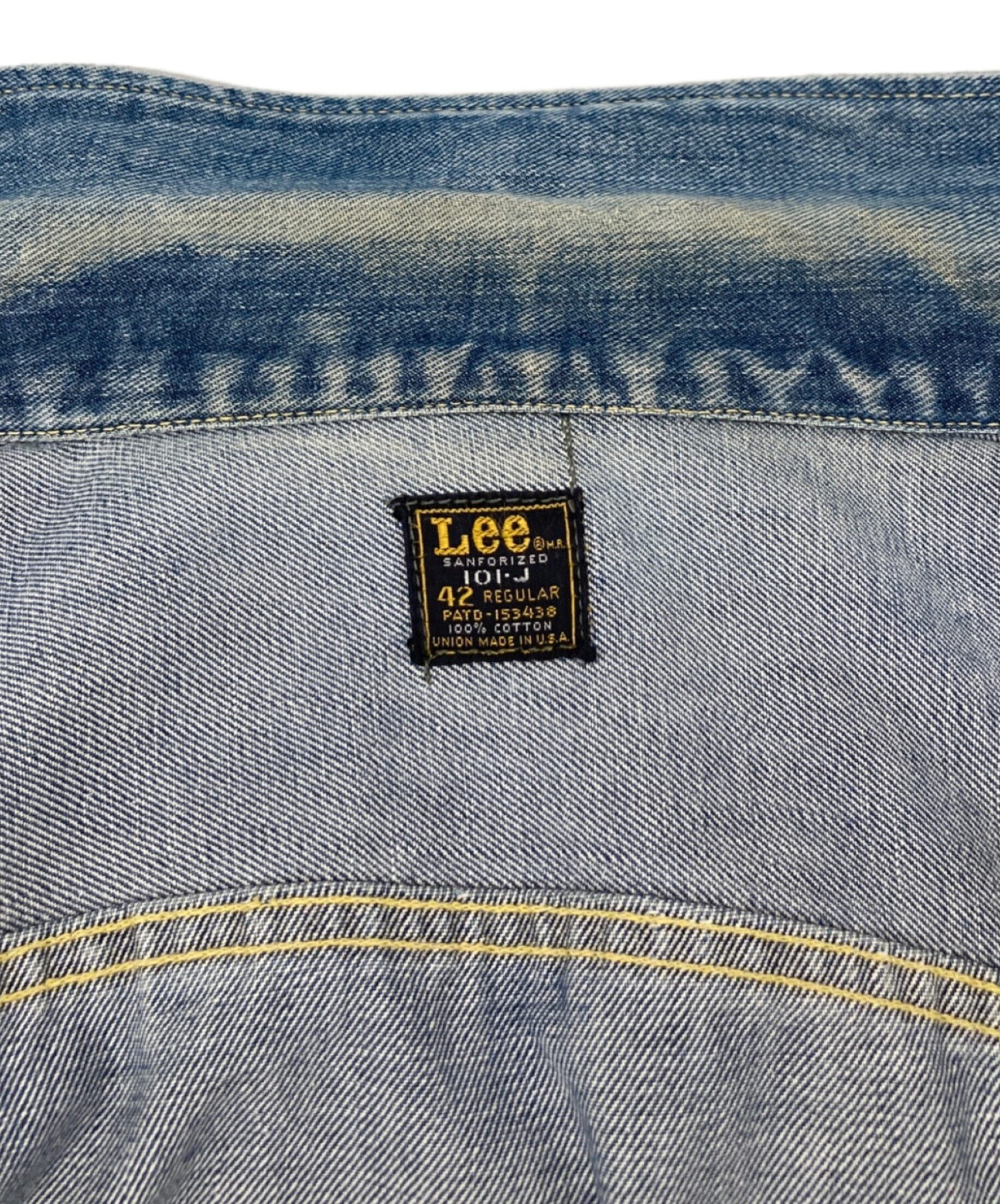 中古・古着通販】LEE (リー) 101-Jデニムジャケット インディゴ サイズ 