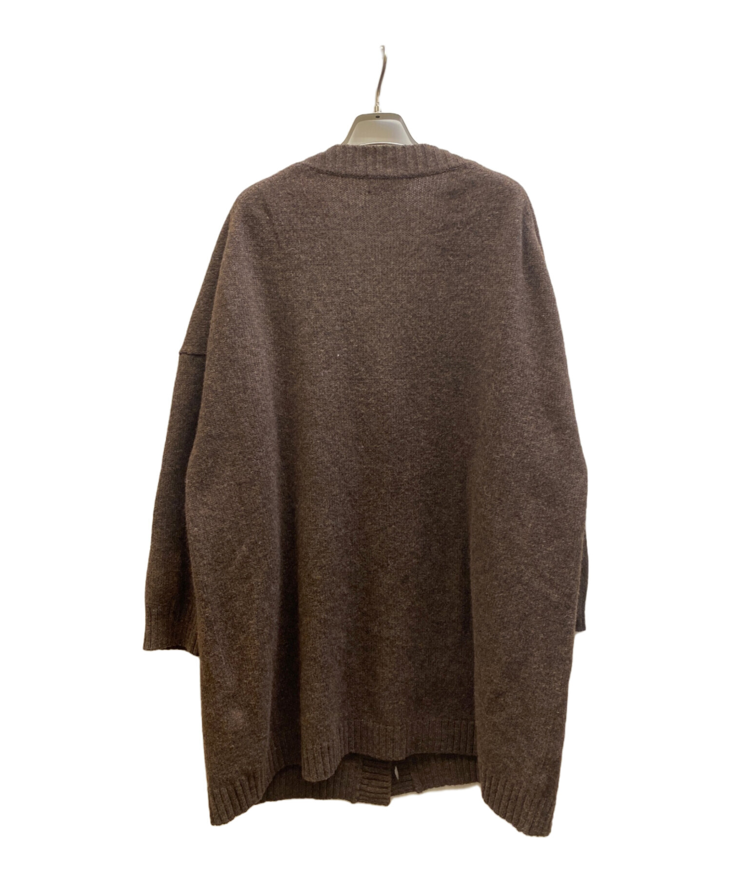 Acne Studios　ウールニット カーディガン　ブラウン S 中古・古着通販】ACNE STUDIOS (アクネ ストゥディオス) ニット