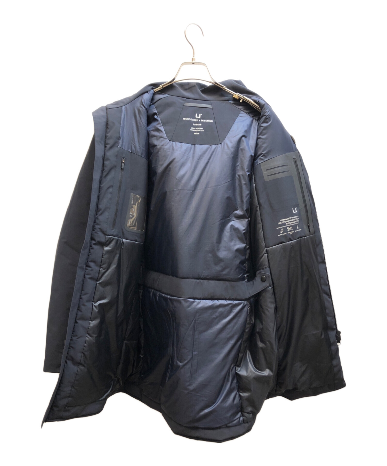 中古・古着通販】UBER (ウーバー) プリマロフトレギュレーターパーカー 