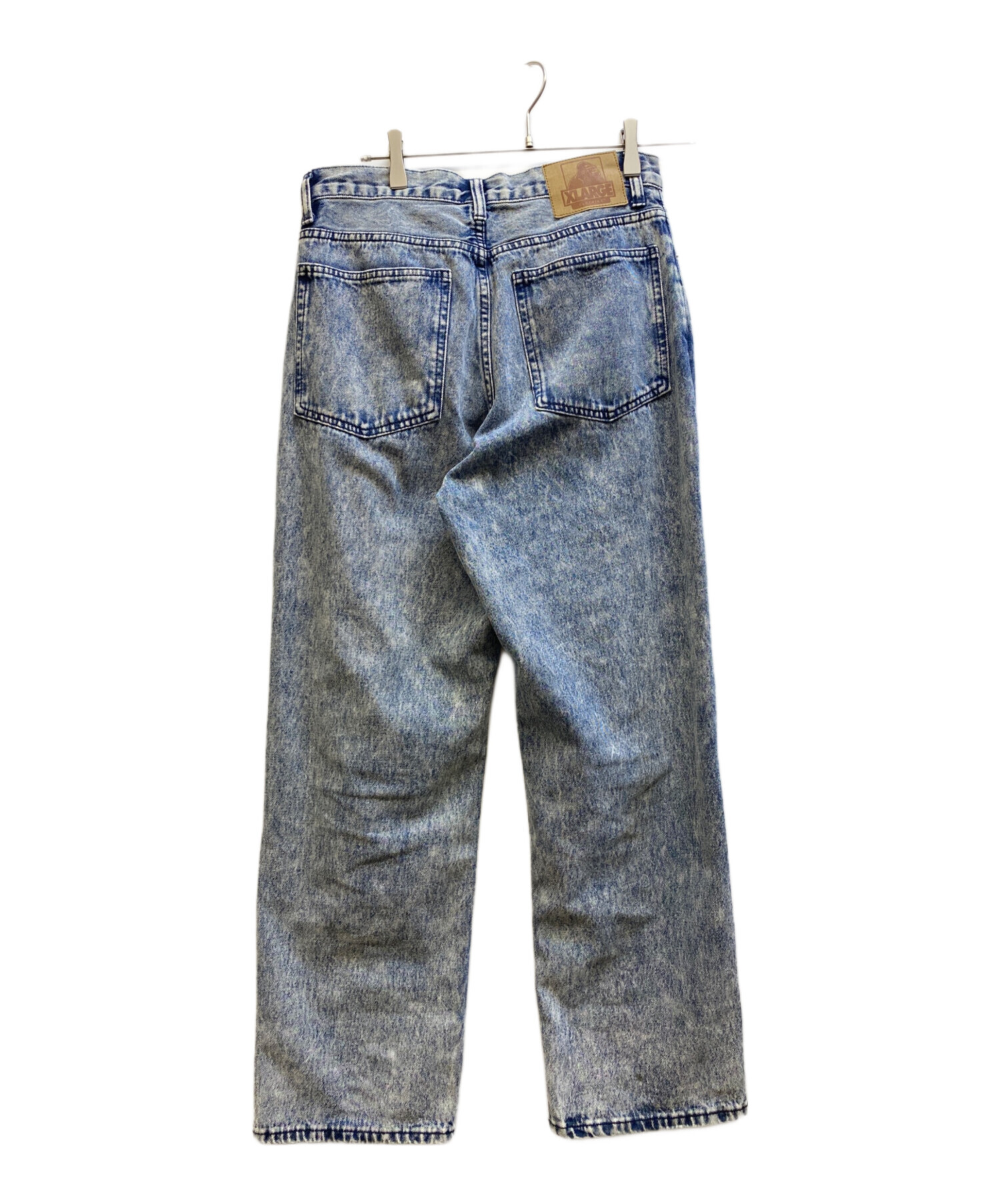 中古・古着通販】X-LARGE (エクストララージ) CHEMICAL WIDE DENIM 
