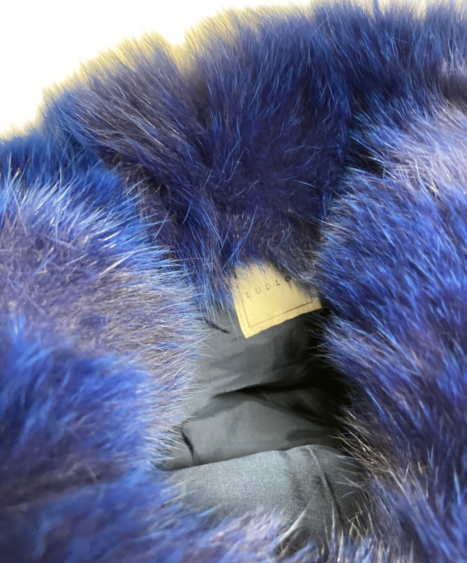 中古・古着通販】LUDLOW (ラドロー) ファーバッグ マルチカラー