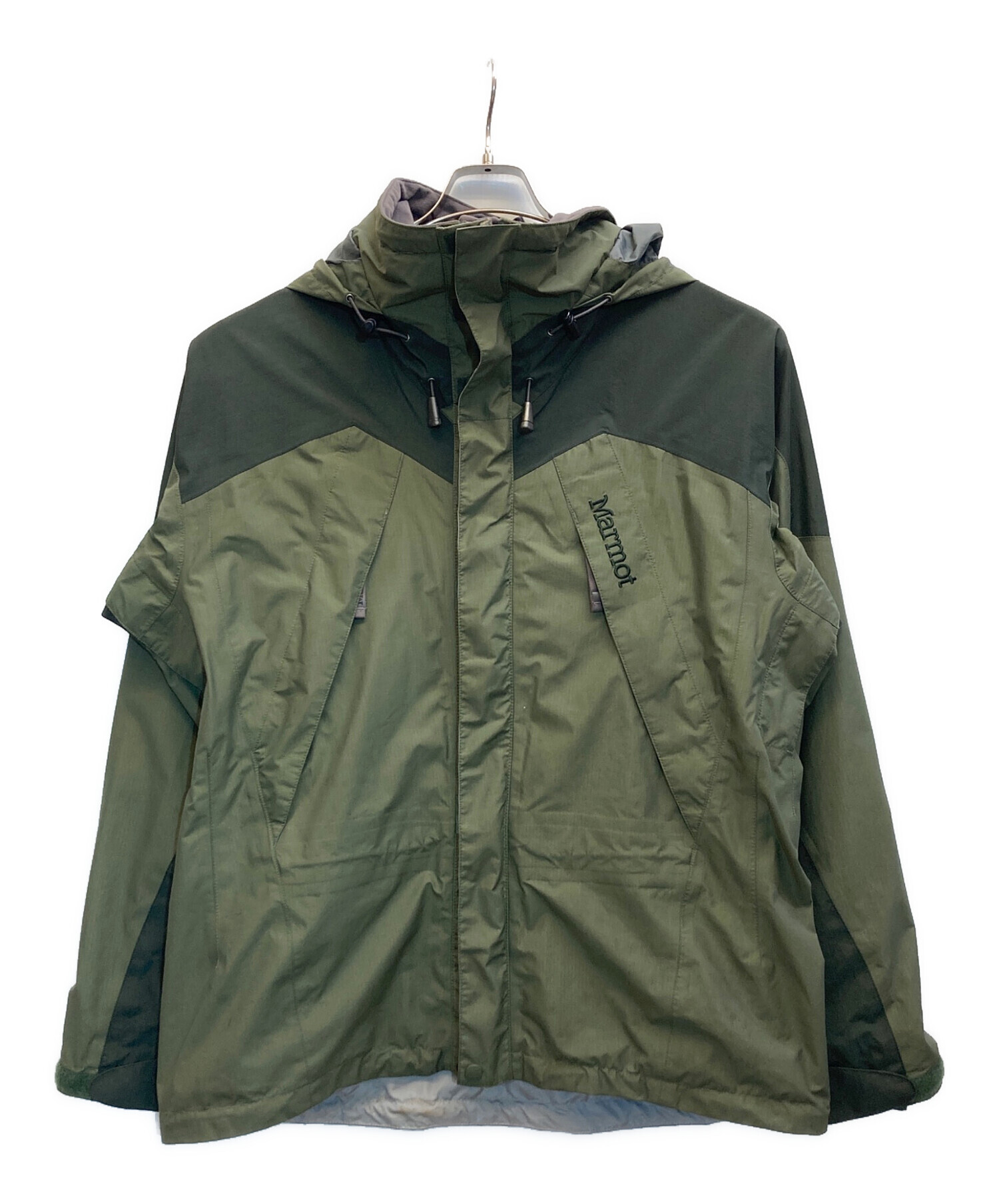 中古・古着通販】MARMOT (マーモット) マウンテンパーカー グリーン 