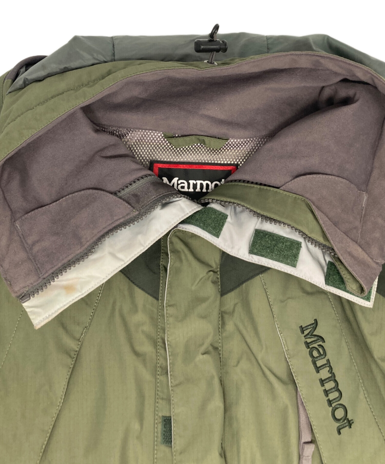 中古・古着通販】MARMOT (マーモット) マウンテンパーカー グリーン 