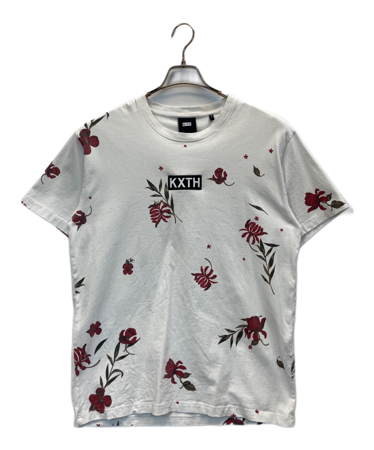 中古・古着通販】KITH (キス) フラワーTシャツ ホワイト サイズ:M