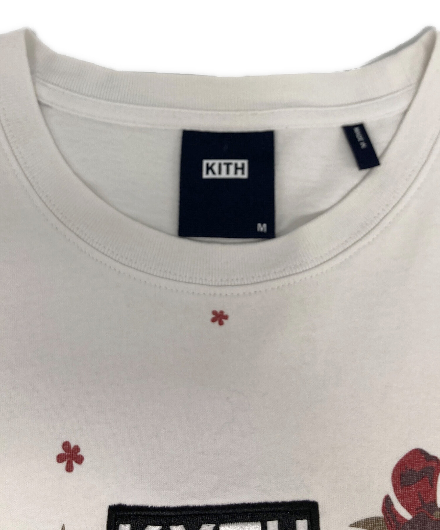 中古・古着通販】KITH (キス) フラワーTシャツ ホワイト サイズ:M