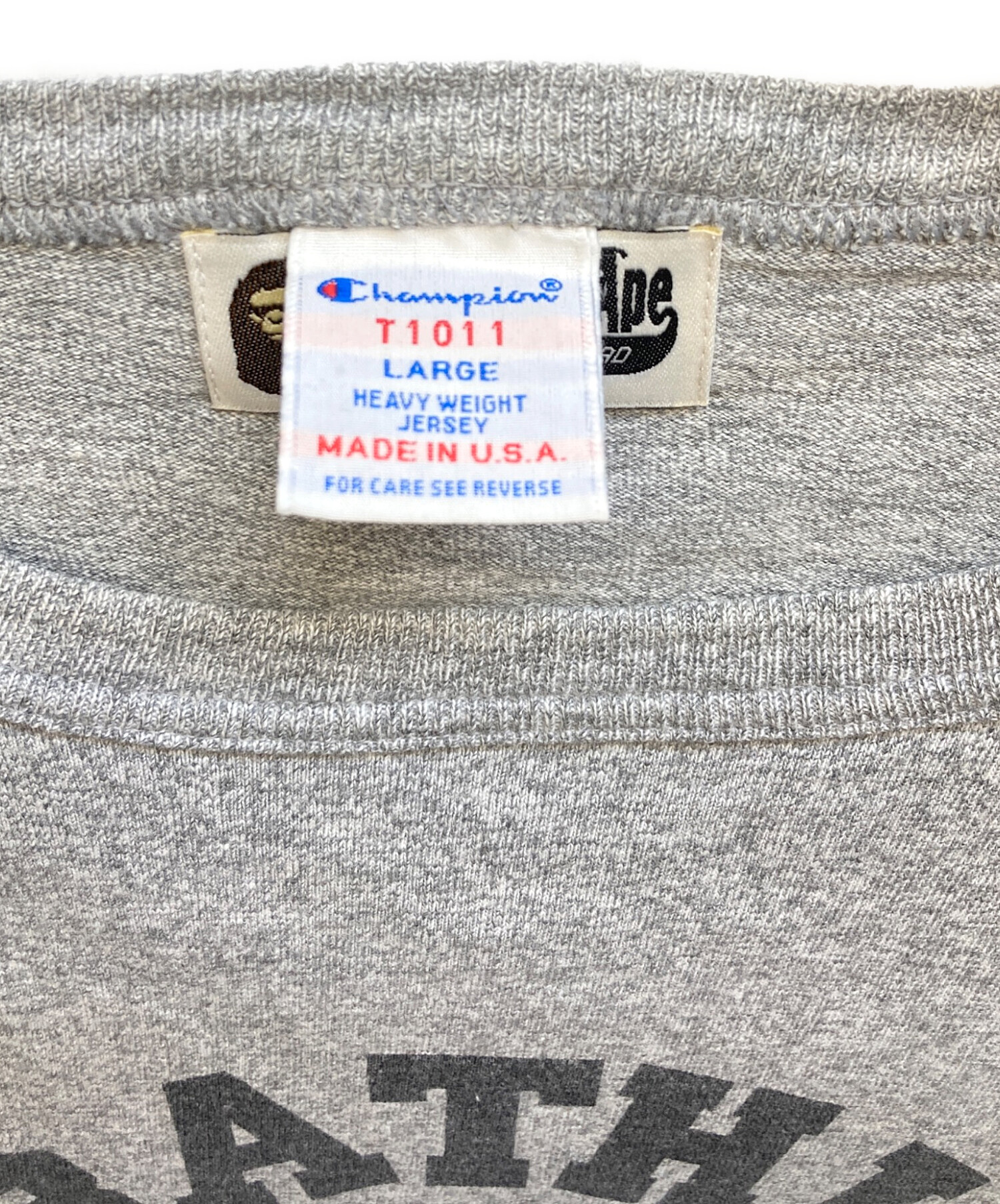 中古・古着通販】A BATHING APE (ア ベイシング エイプ) Champion 