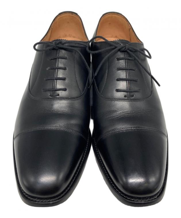 未使用品 スコッチグレイン F-0656 ストレートチップ シューズ 24.0 スコッチグレイン F-0656 ストレートチップ ブラック サイズ25.5EEEE