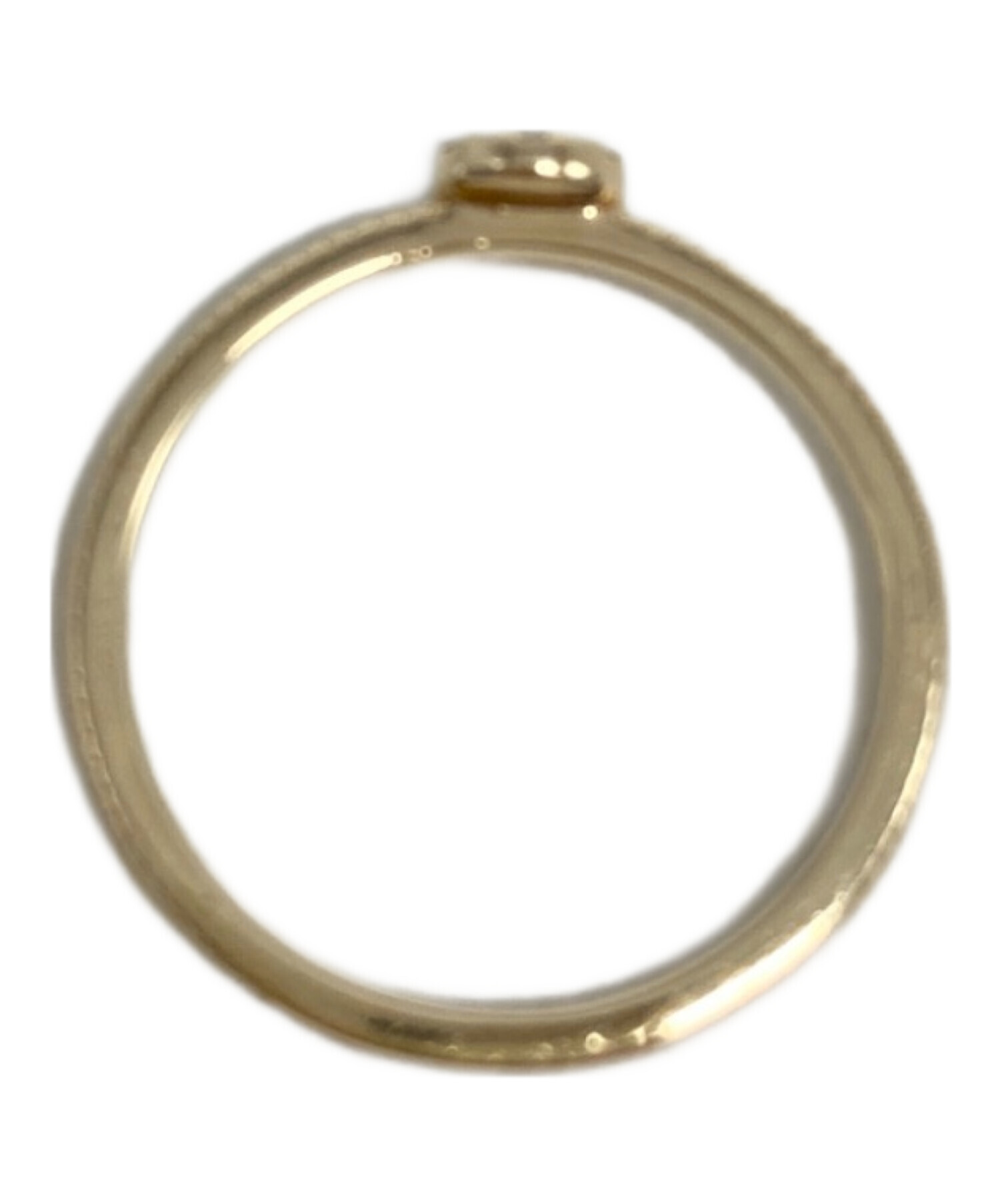 中古・古着通販】agete (アガット) K10 ゴールドリング サイズ:9号