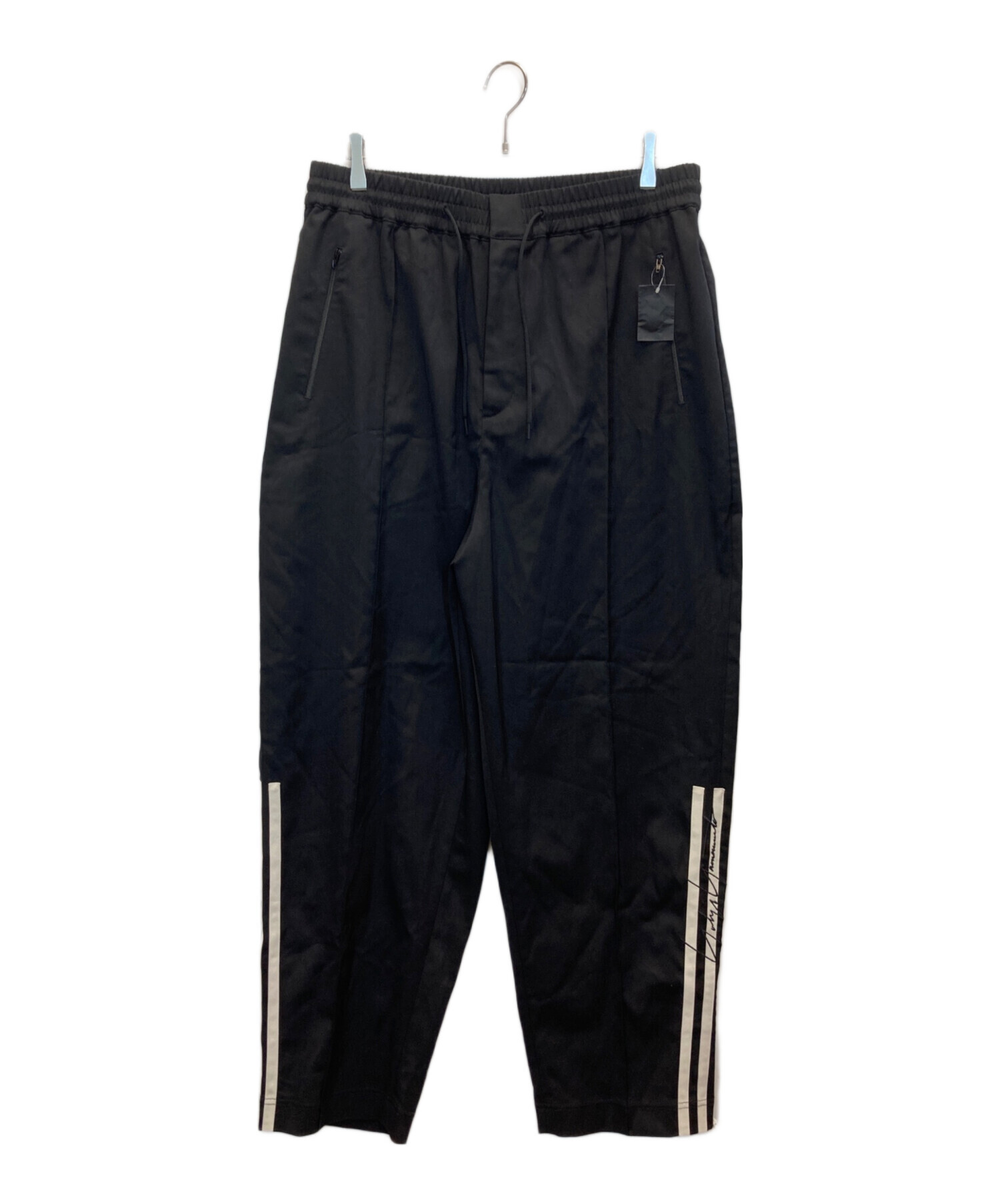 y-3 M 3 STP WOOL SATEEN WIDE PANTS