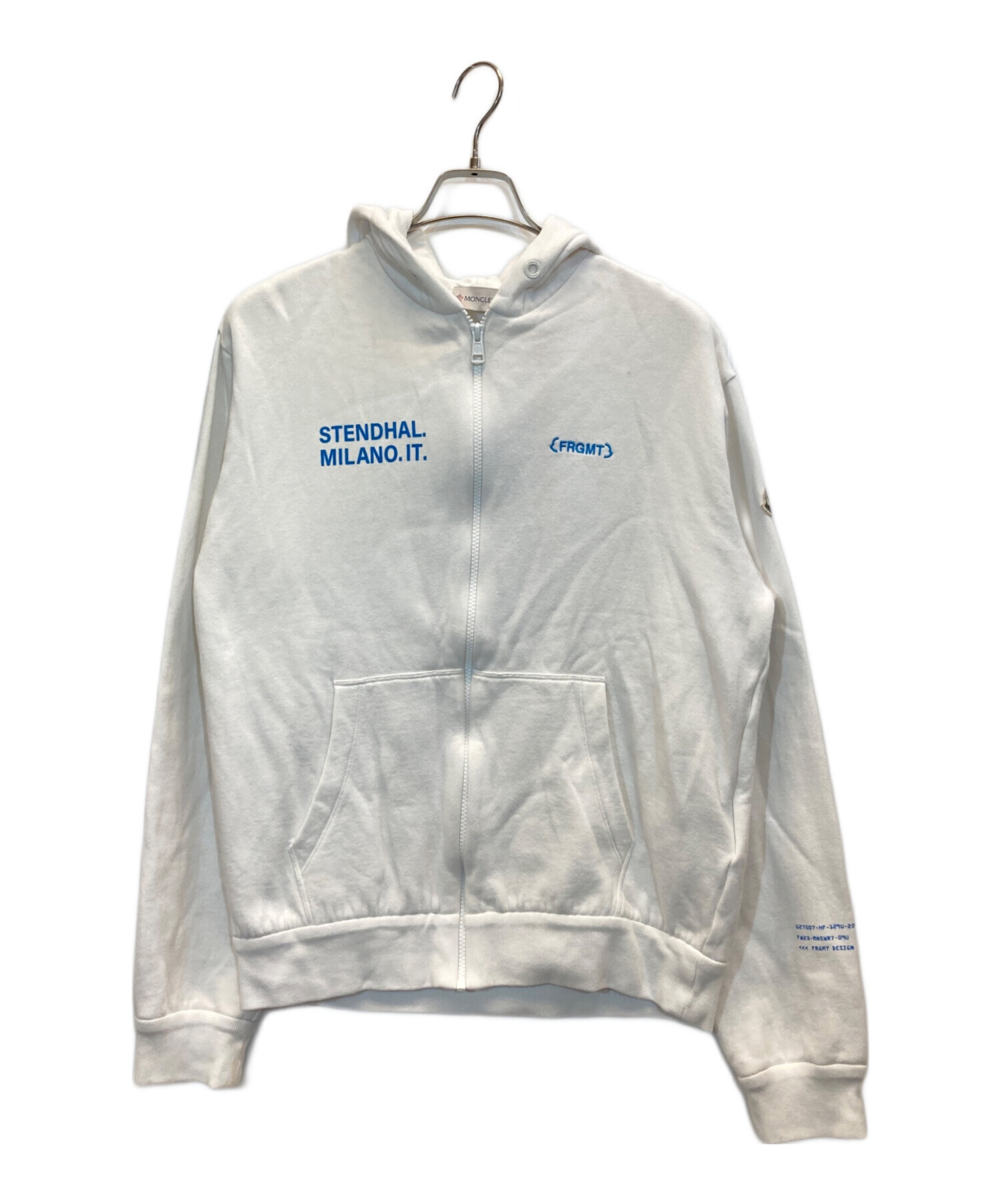 MONCLER ✖️Fragment パーカー　実質サイズM 中古・古着通販】MONCLER (モンクレール) FRAGMENTS (フラグメント