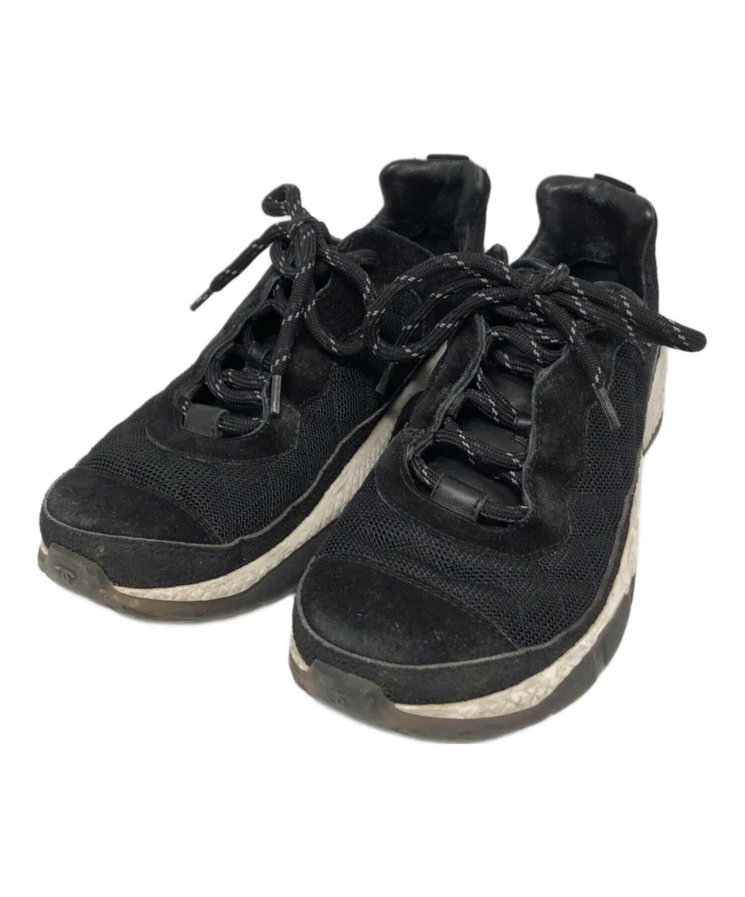 中古・古着通販】CHANEL (シャネル) ココマーク ローカットスニーカー 