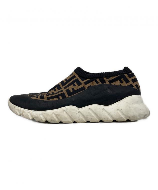 中古・古着通販】FENDI (フェンディ) ズッカ柄 ニットスニーカー 