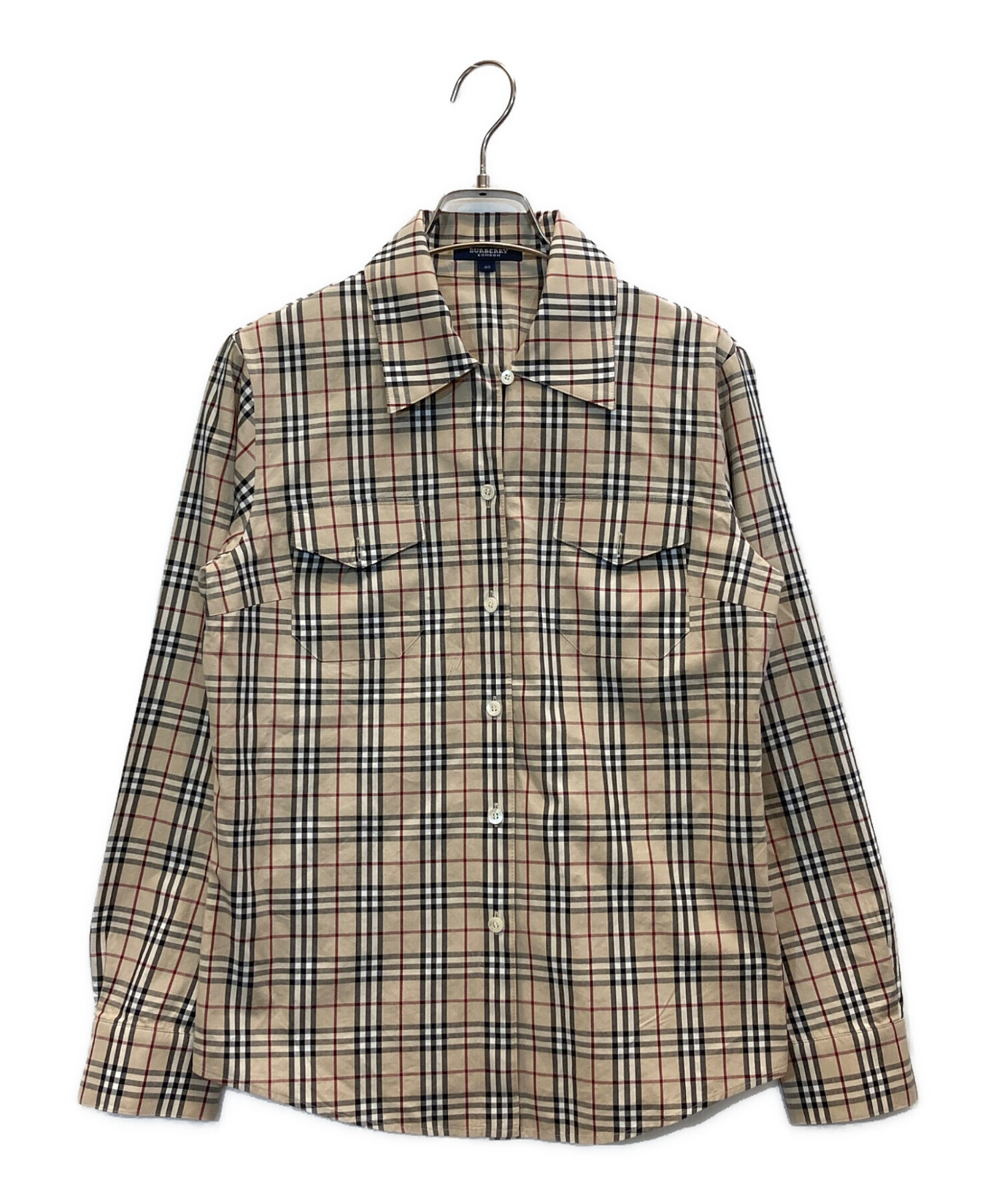 BURBERRY CHILDREN チェック柄長袖シャツ キッズ服(100cm~) BURBERRY キッズ チェック柄長袖シャツ
