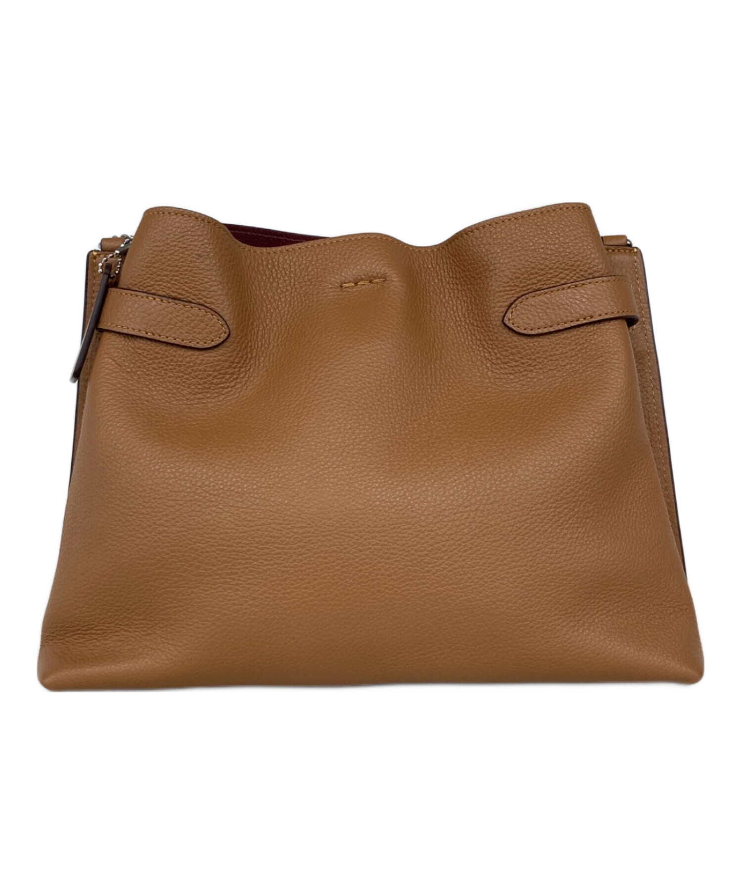 中古・古着通販】COACH (コーチ) ハンナショルダーバッグ ブラウン 