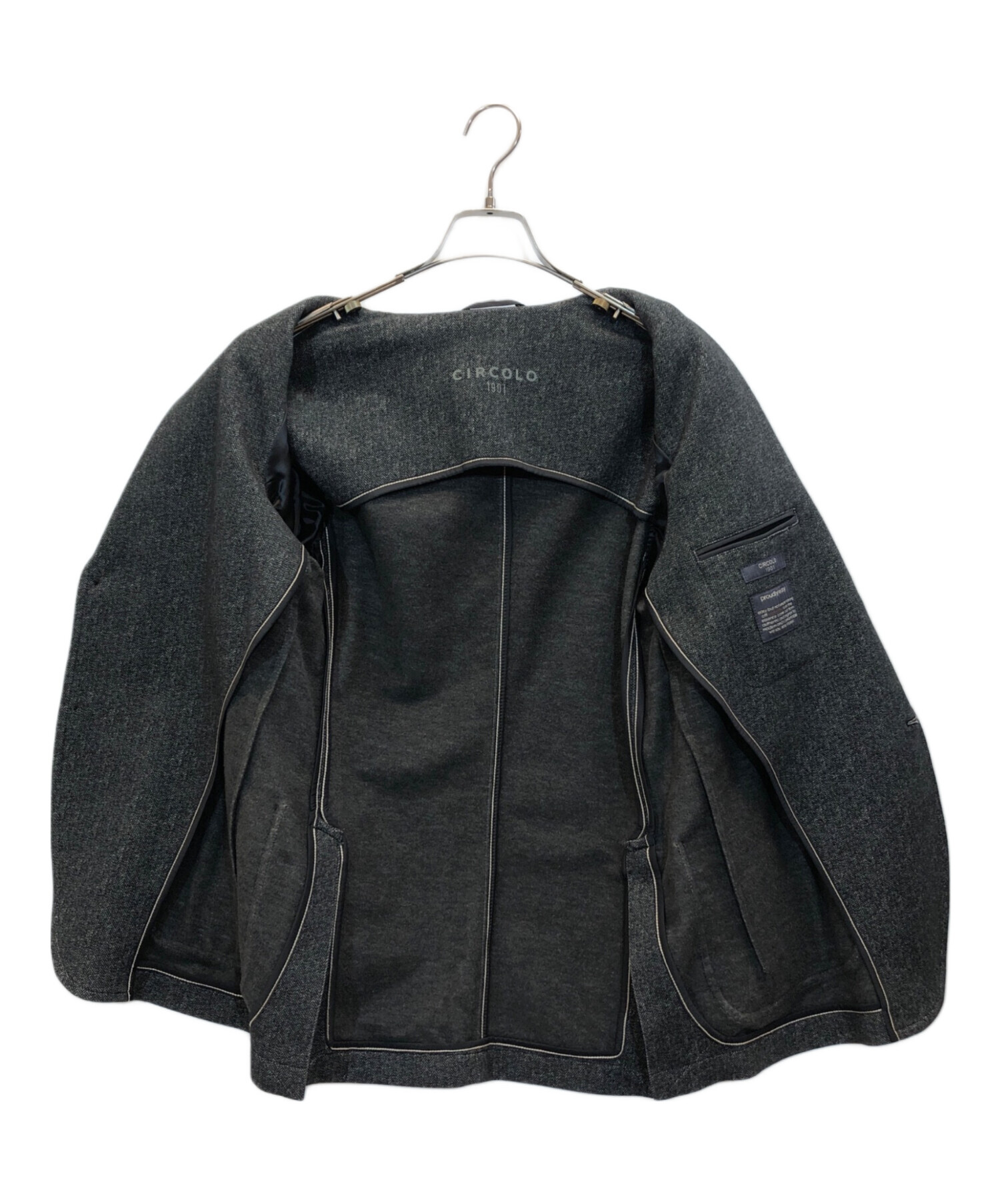 中古・古着通販】Circolo 1901 (チルコロ1901) ヘリンボーンスウェット 