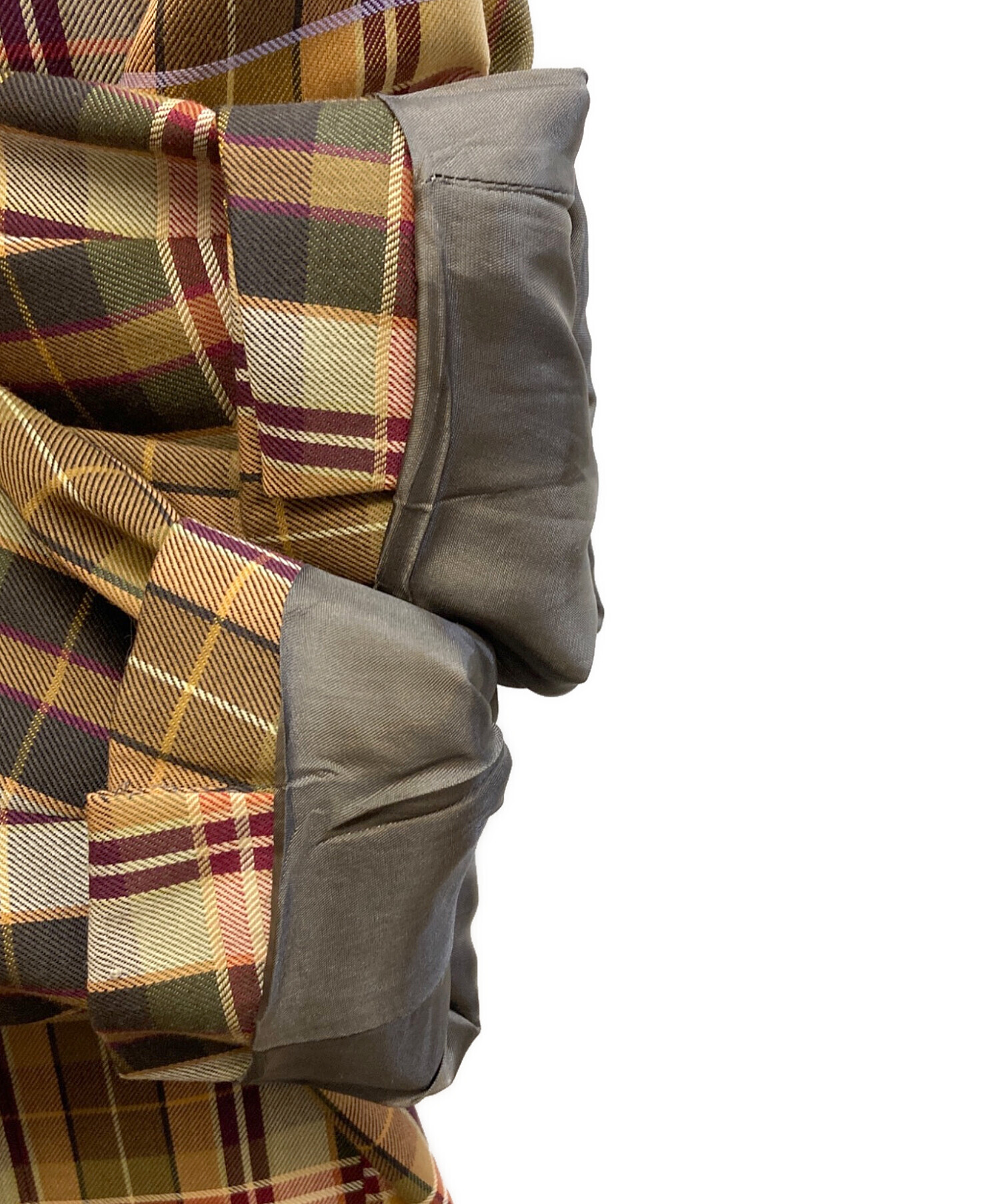 ETRO エトロ チェック柄 テーラードジャケット 48 中古・古着通販】ETRO (エトロ) チェックテーラードジャケット