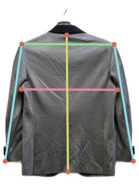中古・古着通販】ETRO (エトロ) テーラードジャケット グレー サイズ