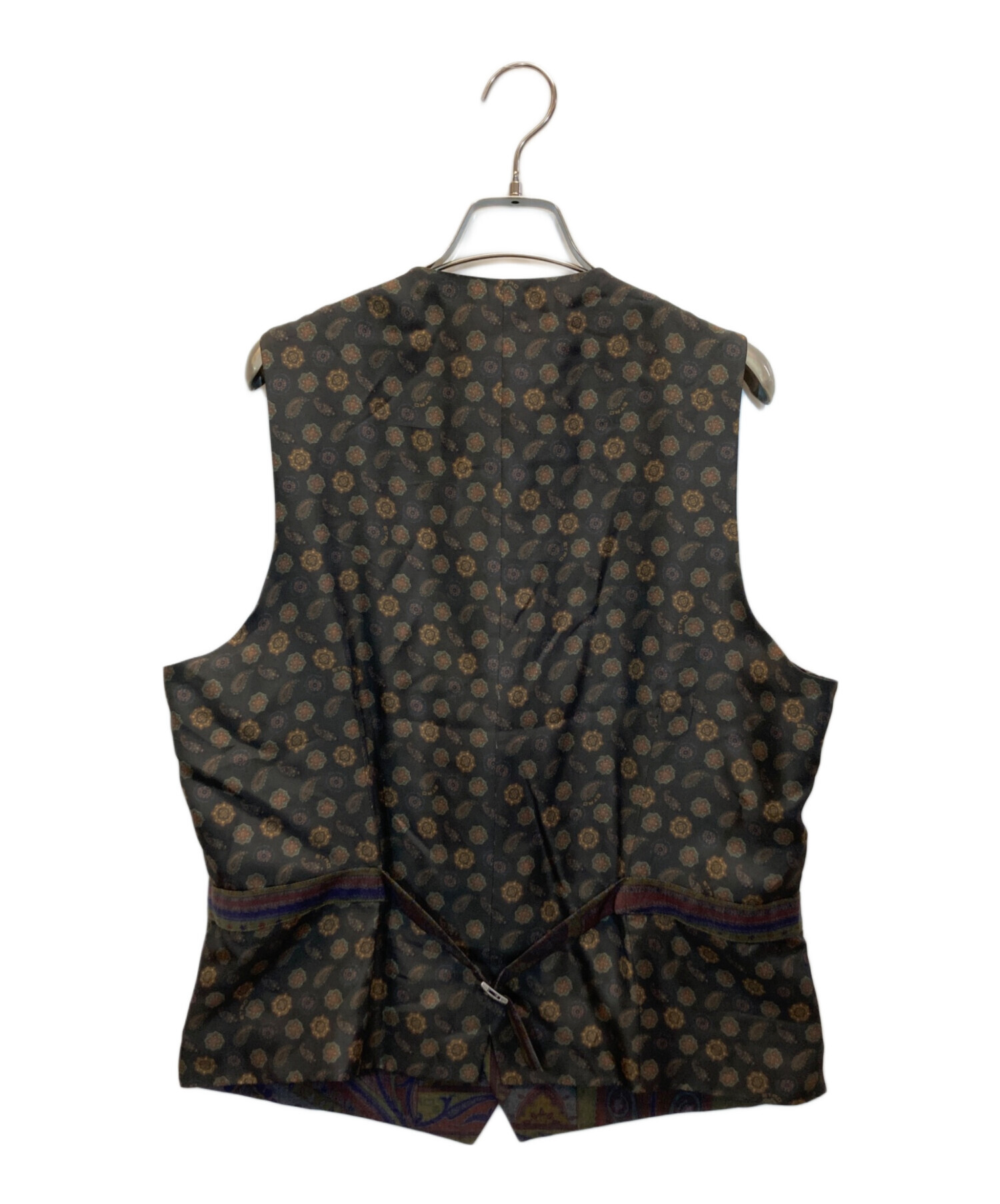 中古・古着通販】ETRO (エトロ) ペイズリー柄ベスト マルチカラー 