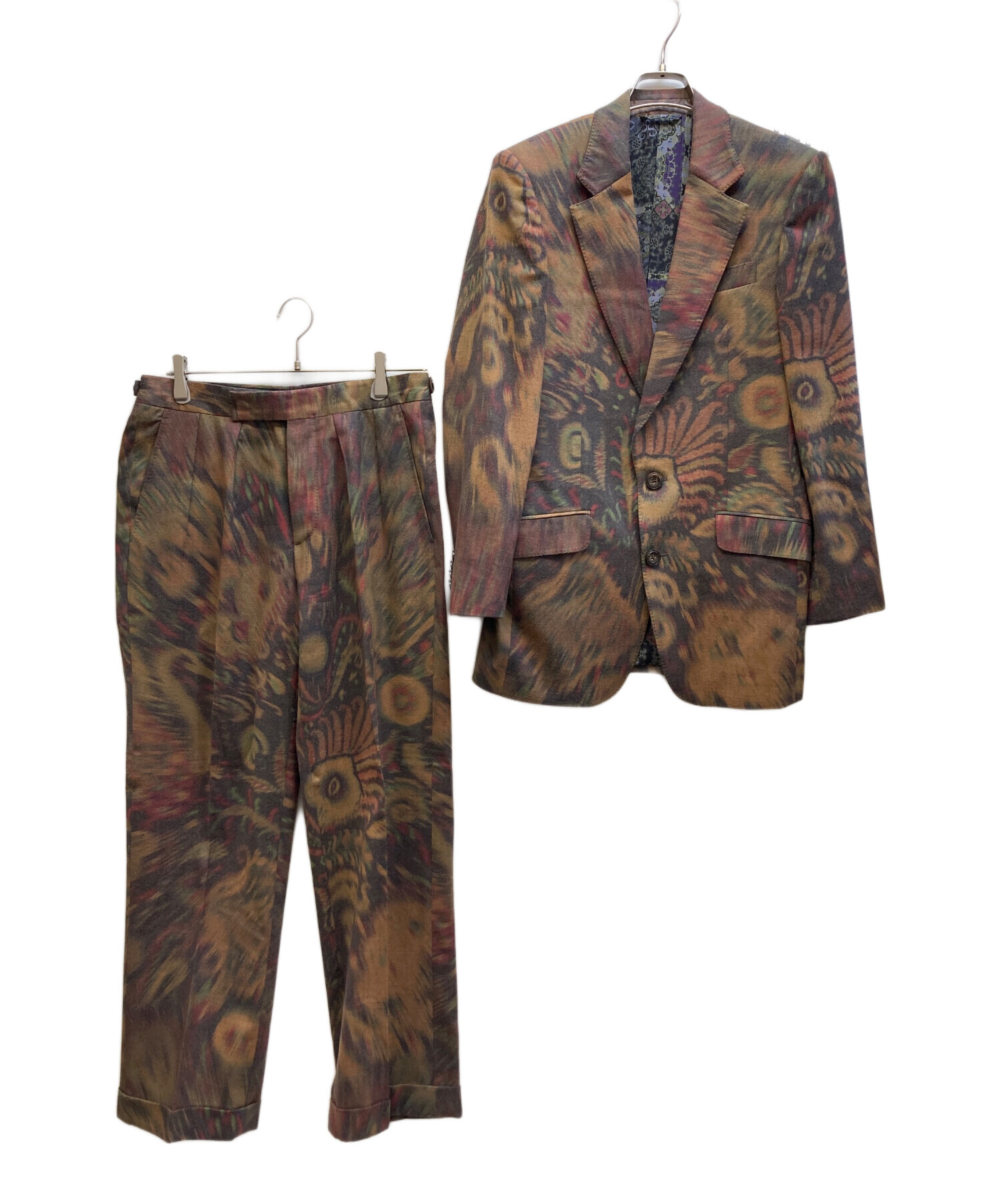 エトロ　セットアップ　44 中古・古着通販】ETRO (エトロ) セットアップ マルチカラー サイズ:46