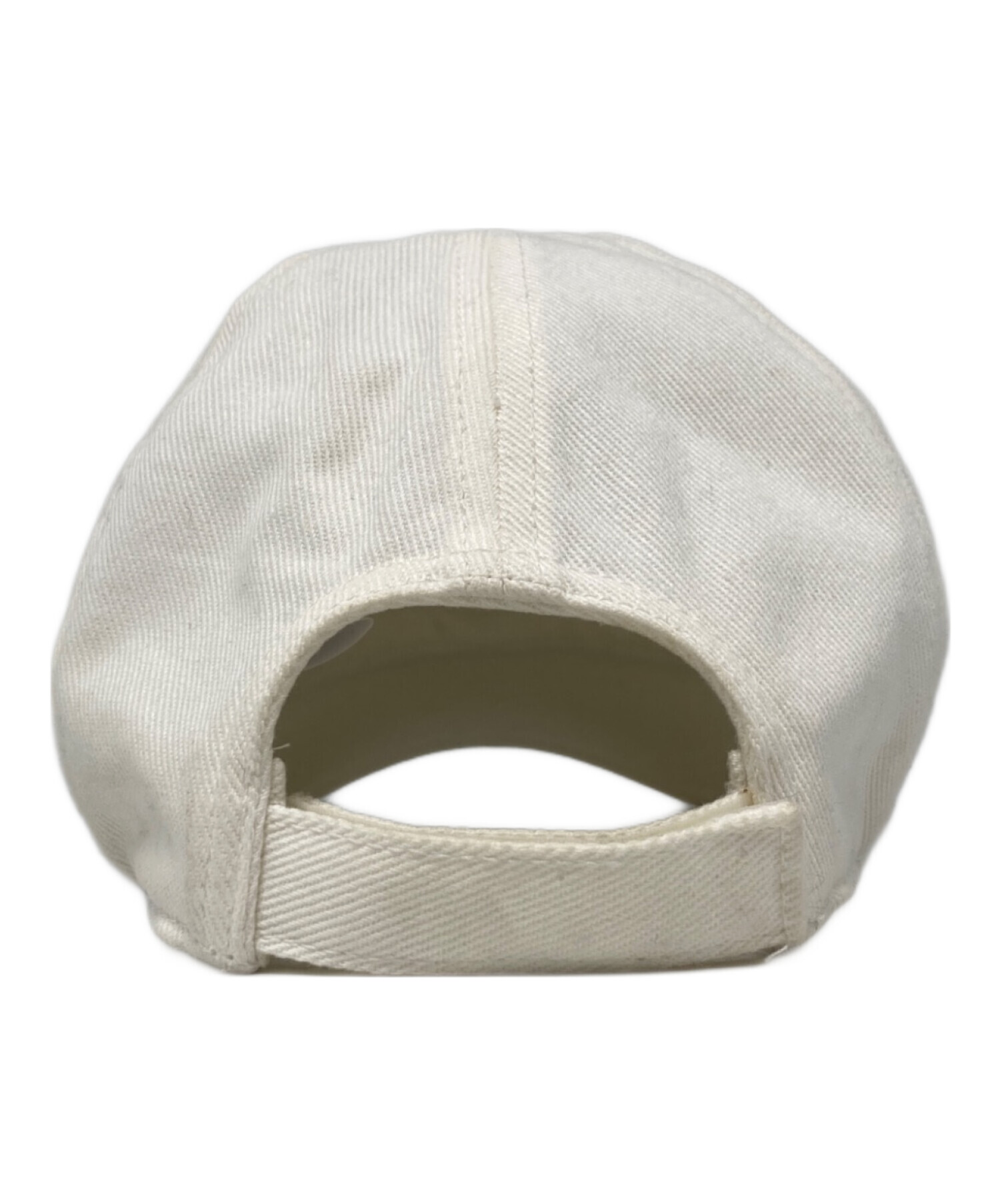 中古・古着通販】PRADA (プラダ) ドリルベースボールキャップ ホワイト