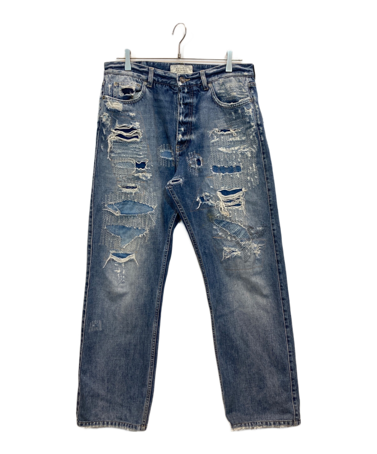 ジバンシー（GIVENCHY） 中古・古着通販】GIVENCHY (ジバンシィ) ダメージ加工デニムパンツ