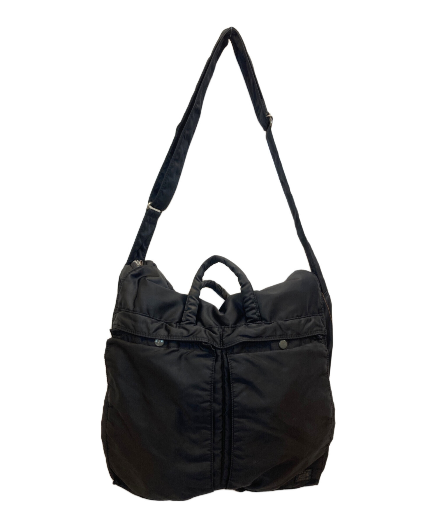Porter タンカー　ショルダーバッグ　中古 PORTER ポーター TANKER タンカー ショルダー バッグ ブラック系【中古