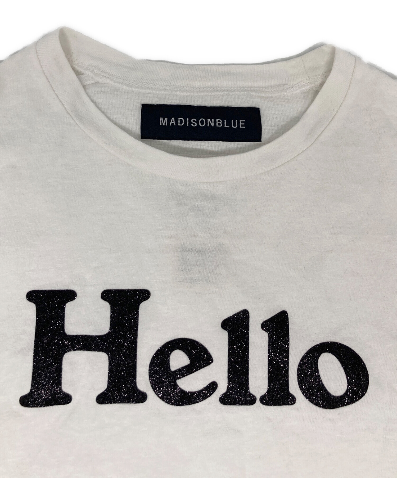 中古・古着通販】MADISON BLUE (マディソンブルー) HELLO TEE PARIS 