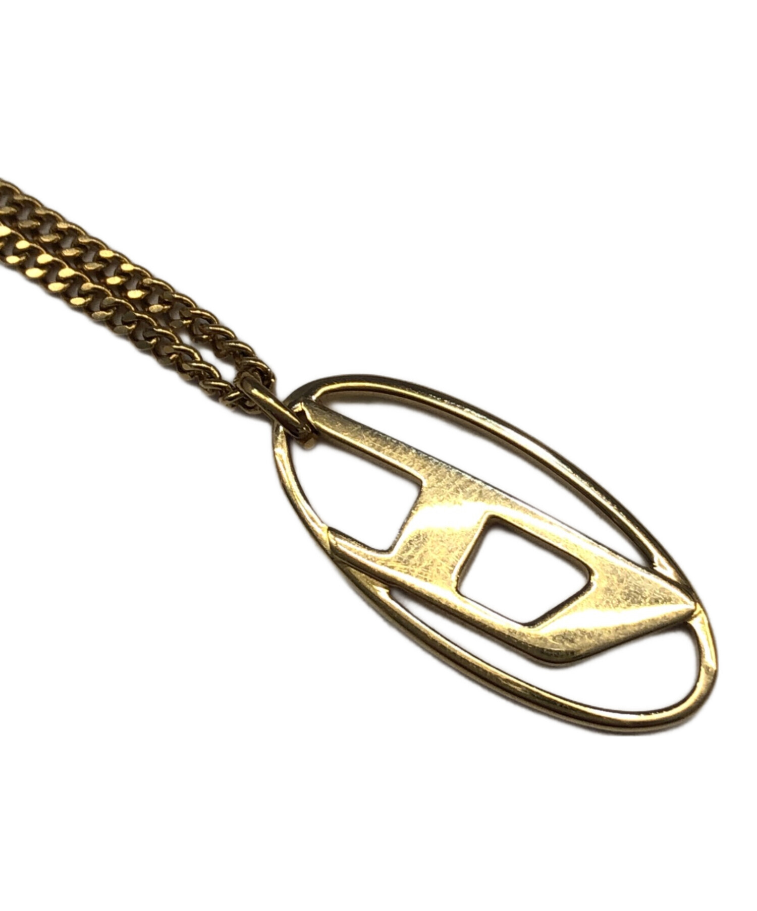 中古・古着通販】DIESEL (ディーゼル) NECKLACES DX1567 / 01 ゴールド
