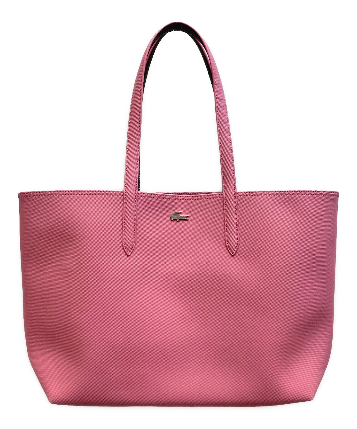 中古・古着通販】LACOSTE (ラコステ) トートバッグ ピンク｜ブランド