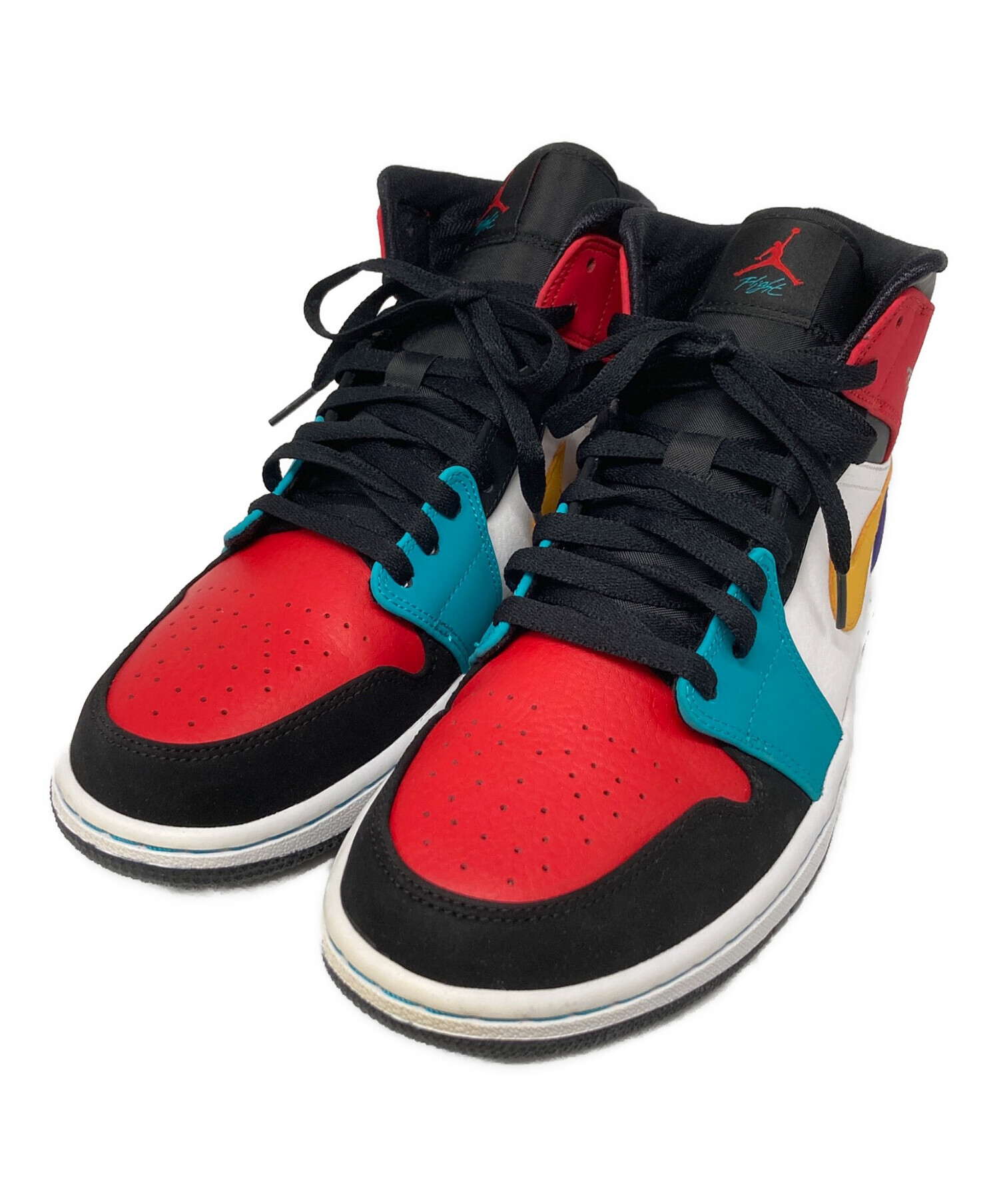 中古・古着通販】NIKE (ナイキ) Air Jordan 1 Mid マルチカラー サイズ 