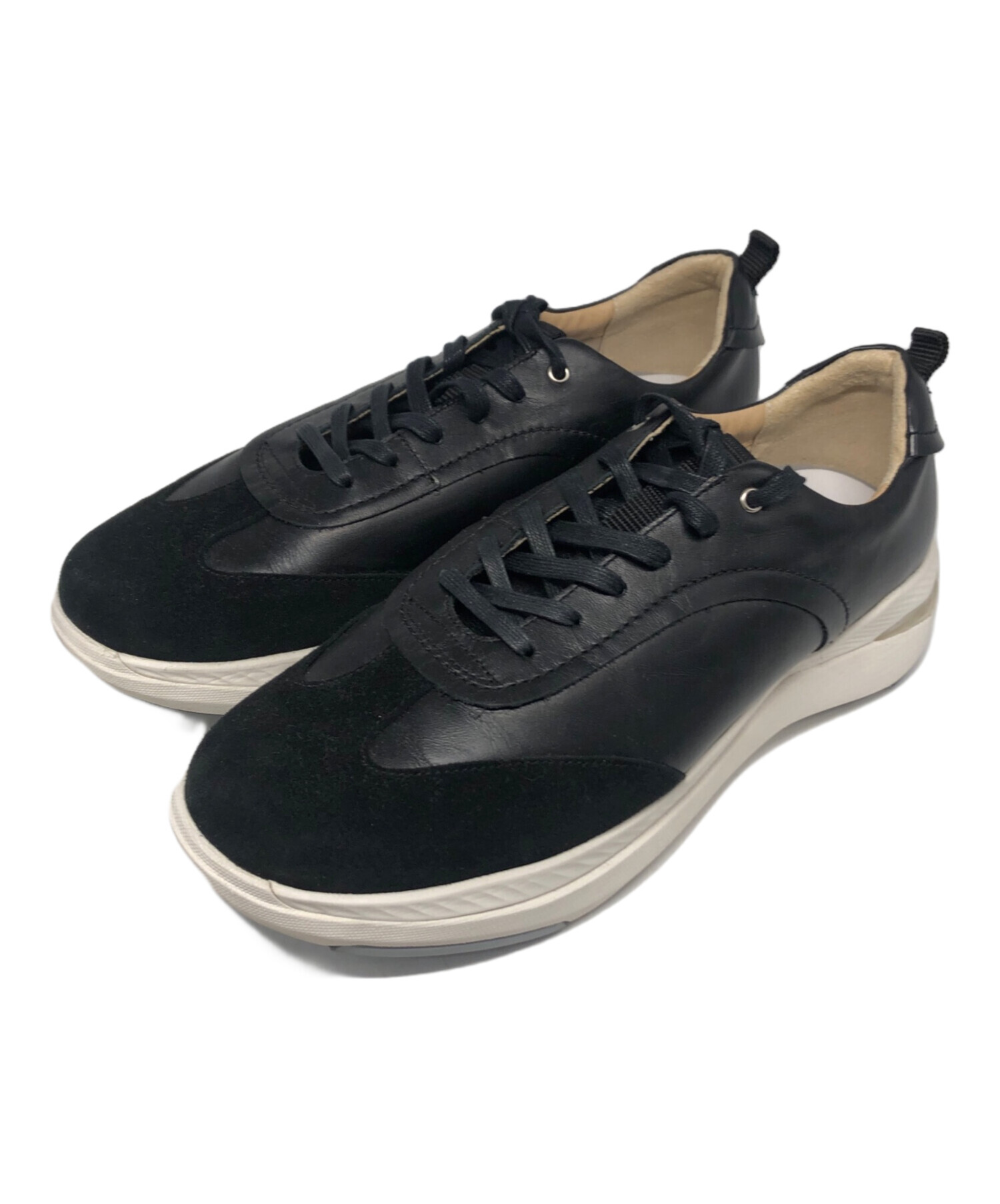 【未使用近い】ペダラ ライドウォーク 24.5 ブラック 中古・古着通販】ASICS WALKING (アシックスウォーキング) ペダラ