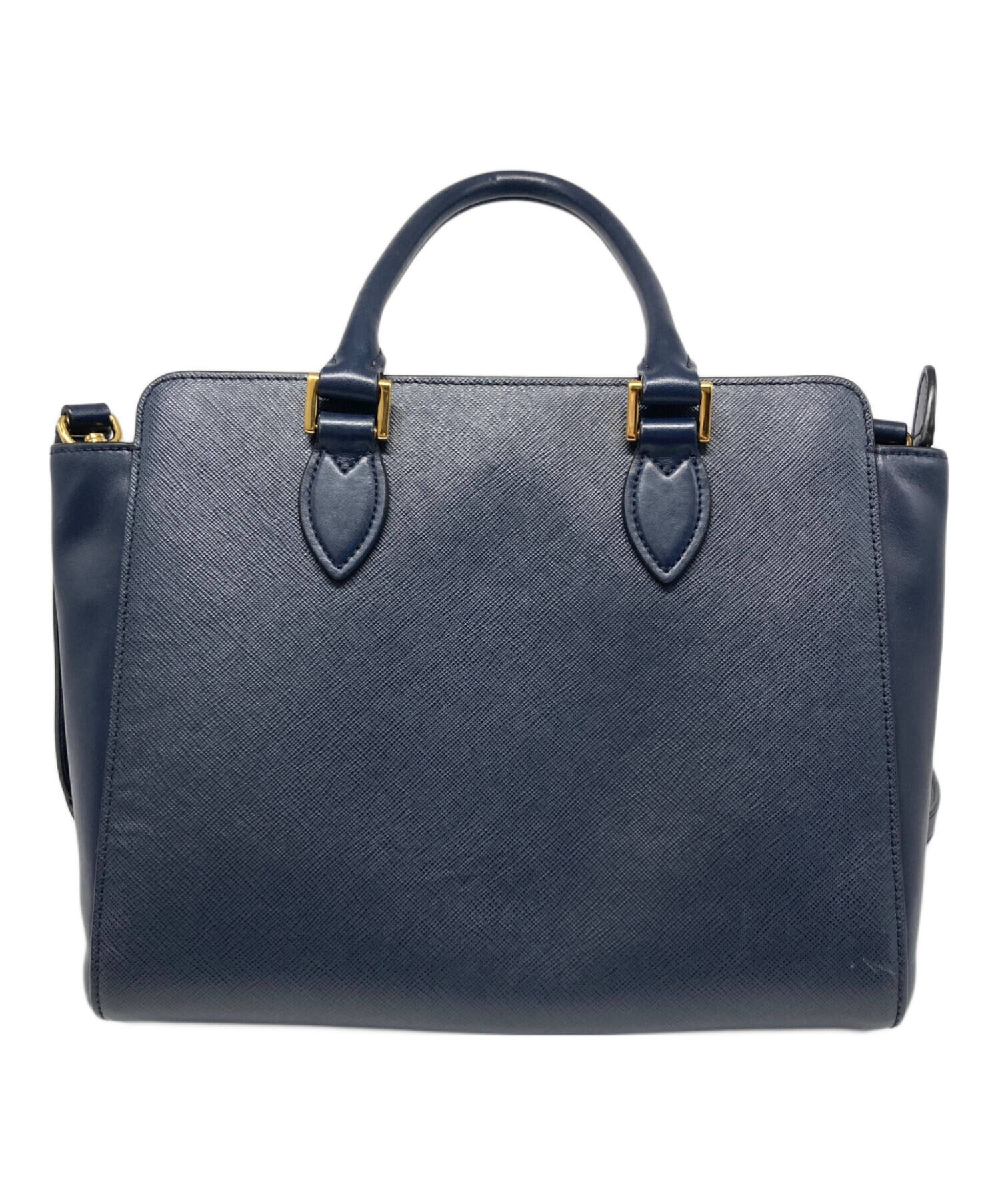 中古・古着通販】PRADA (プラダ) SAFFIANO + SOFT C 2WAYハンドバッグ 