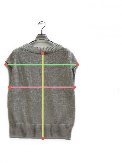 新品タグ付　IENA イエナ　テープヤーンベスト　グレー 中古・古着通販】IENA (イエナ) テープヤーンジレ グレー サイズ:Free