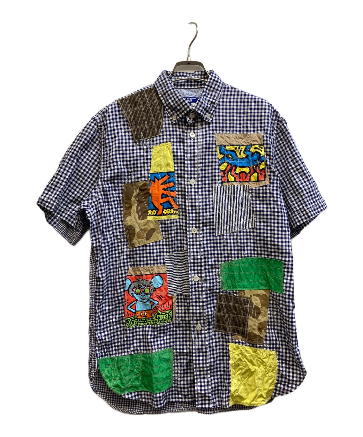 JUNYA WATANABE ジュンヤワタナベ カジュアルシャツ S 黄 【古着】【中古】【送料無料】 JUNYA WATANABE MAN ジュンヤワタナベマン メンズ カジュアルシャツ