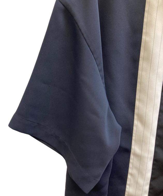 中古・古着通販】CULLNI (クルニ) S/Sストライプシャツ ネイビー