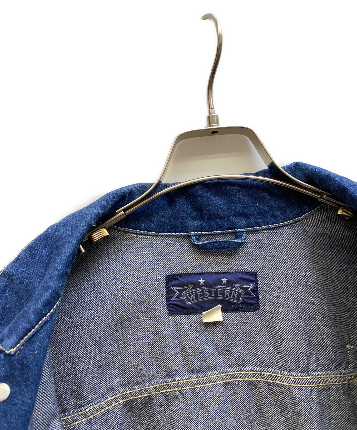 中古・古着通販】WESTERN (ウェスタン) デニムジャケット インディゴ