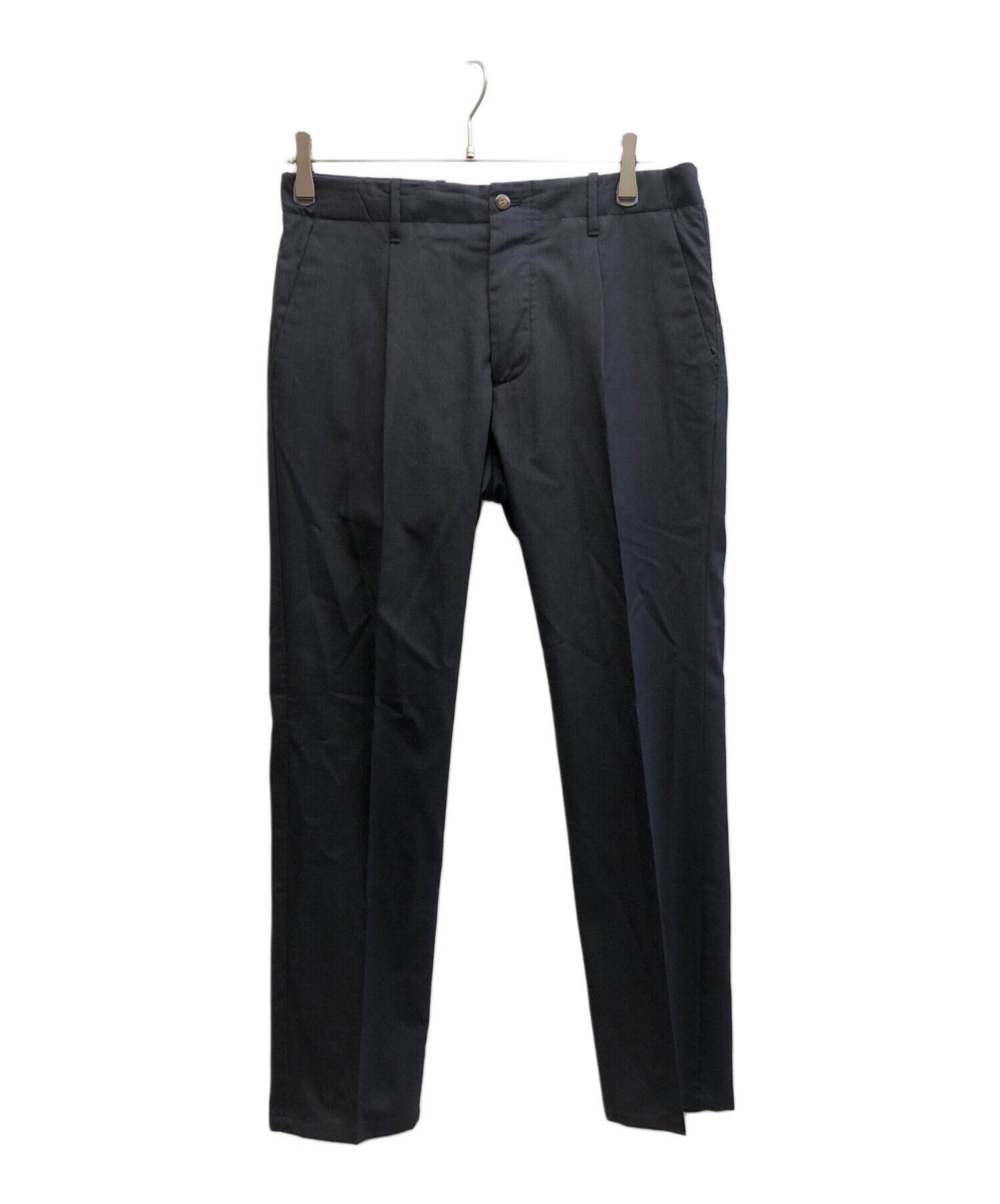 ✨美品✨giabs archivi　ウールパンツ　ストレッチ　1タック　44 中古・古着通販】giab's ARCHIVIO (ジャブス アルキヴィオ) ウール