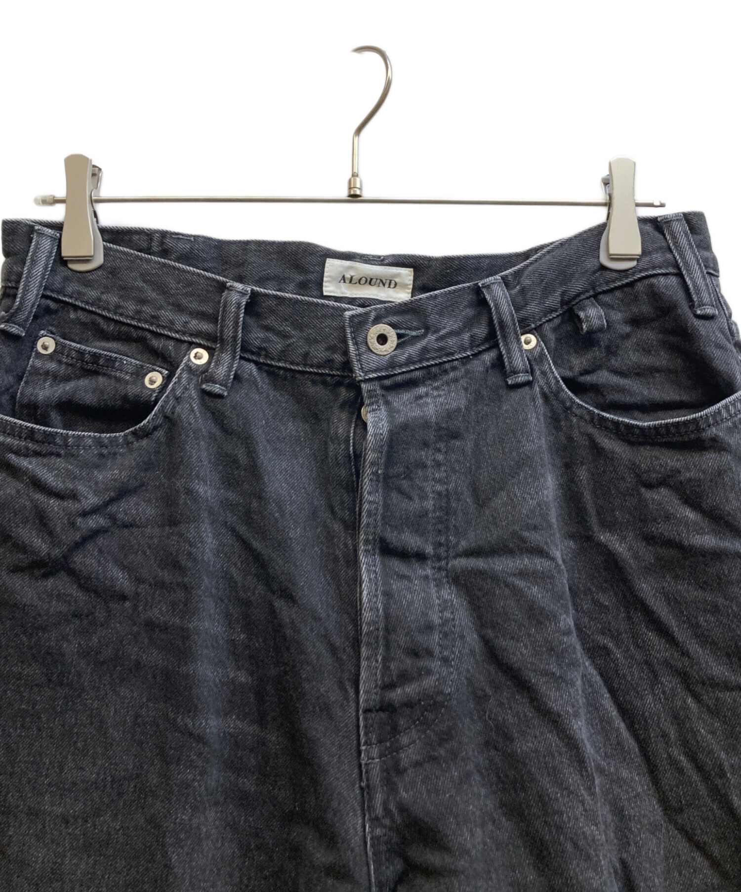 中古・古着通販】ALOUND (アラウンド) VENTILATION BLEACH DENIM PANTS 