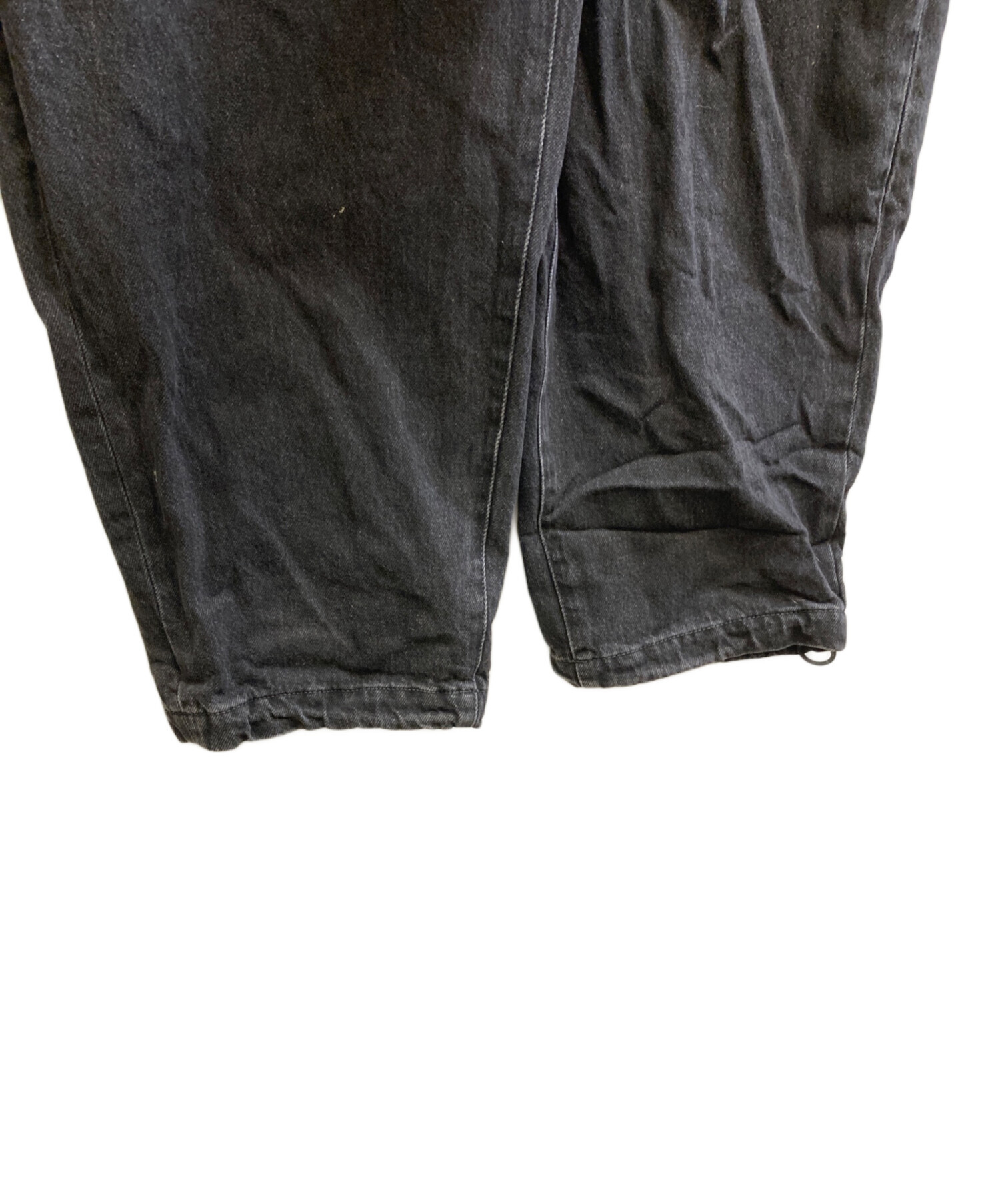 ALOUND VENTILATION BLEACH DENIM