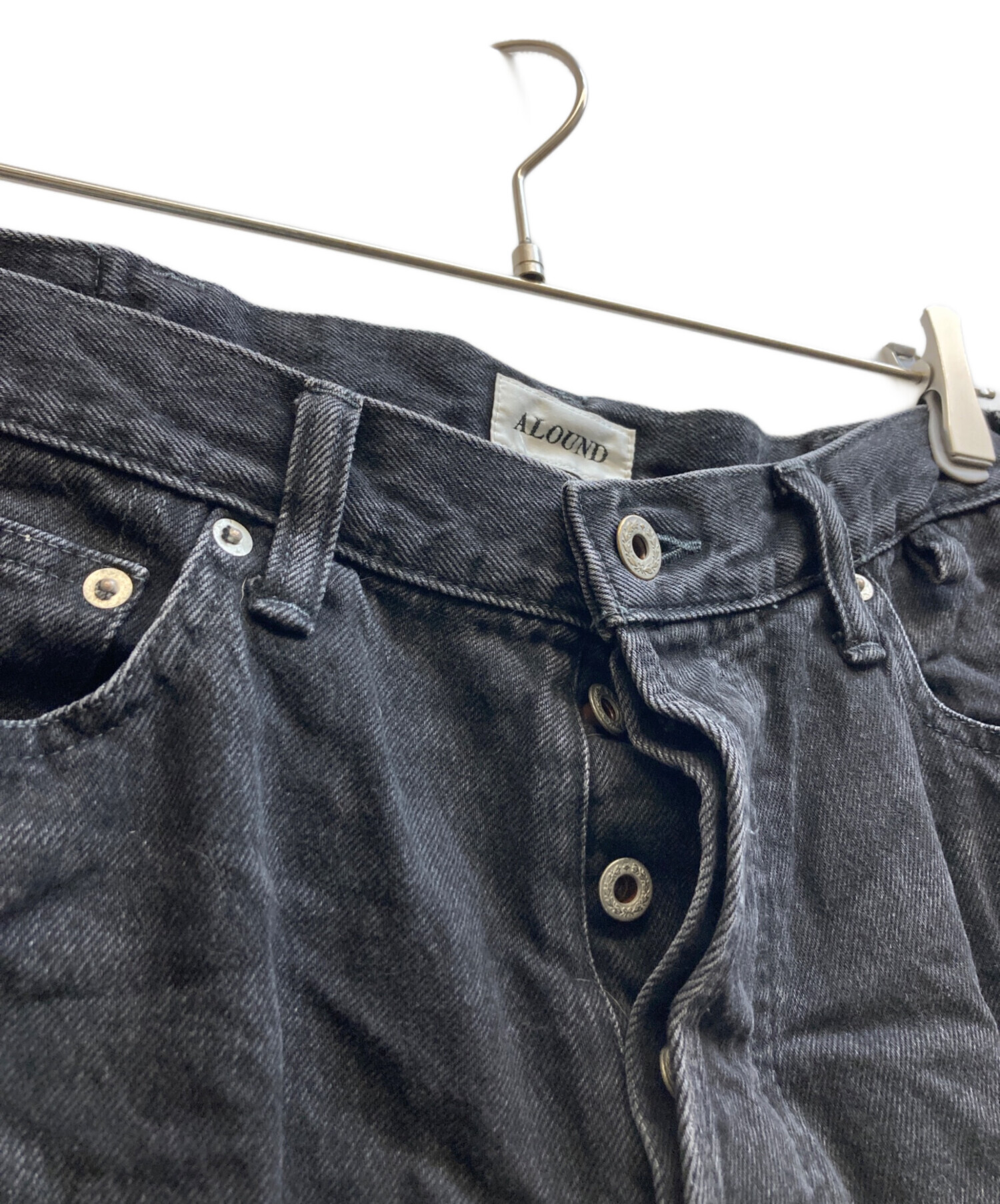 中古・古着通販】ALOUND (アラウンド) VENTILATION BLEACH DENIM PANTS 