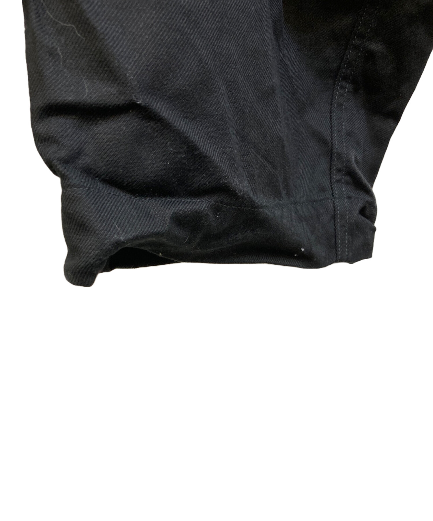 中古・古着通販】ALOUND (アラウンド) TAPERED BAKER PANTS ブラック 