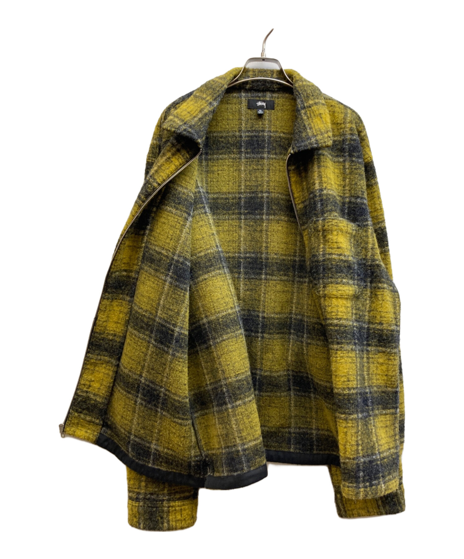 中古・古着通販】stussy (ステューシー) ウールチェックジャケット