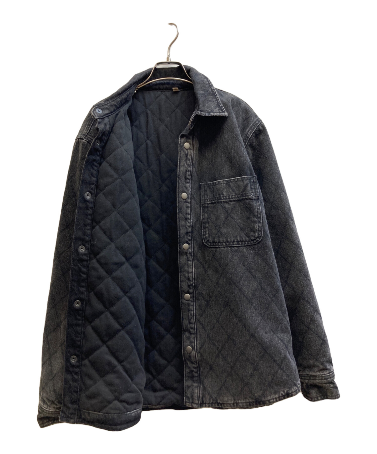 中古・古着通販】stussy (ステューシー) QUilted Denim Shirt Vintage