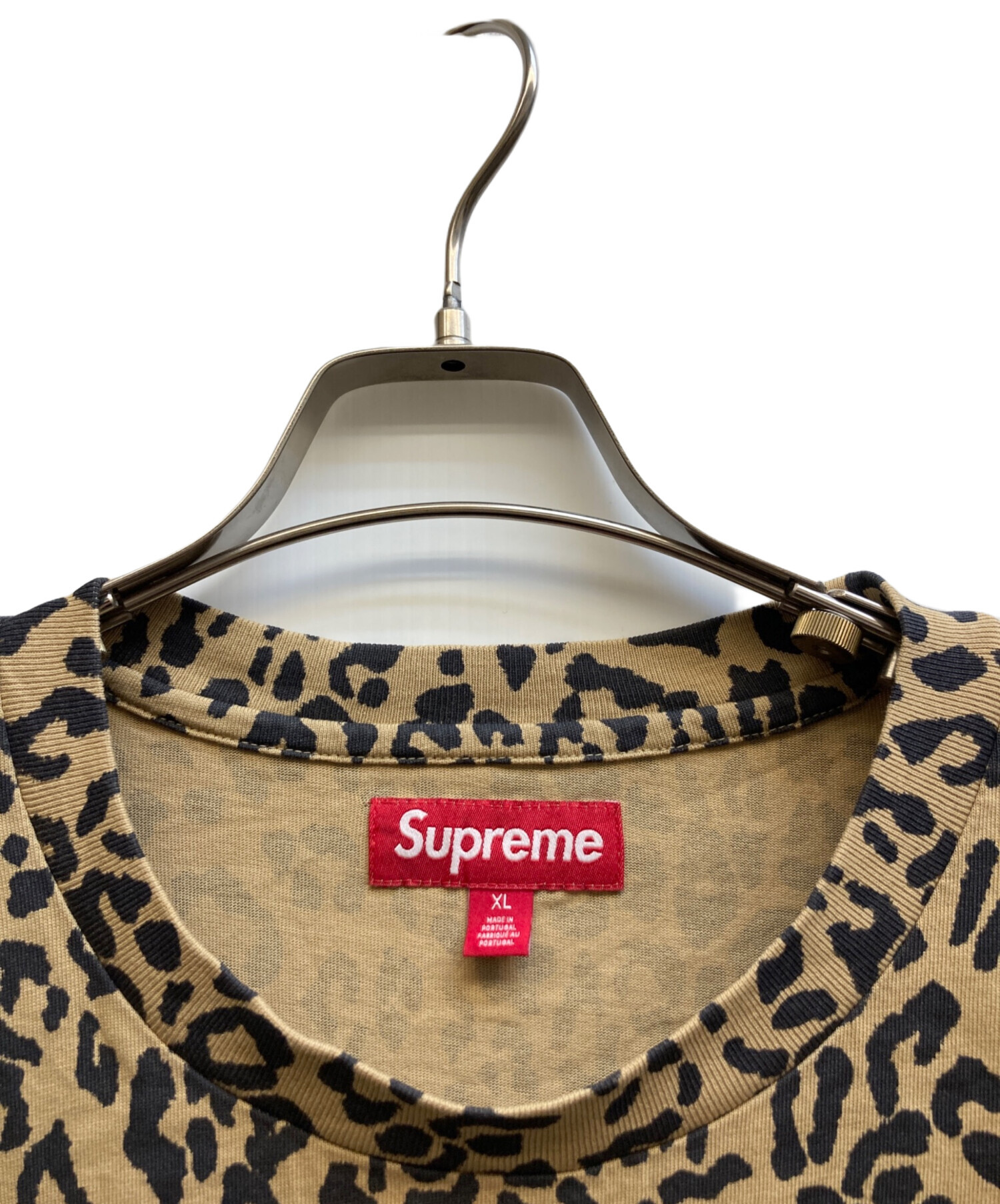Supreme Small Box L/S Tee Leopard, Size L