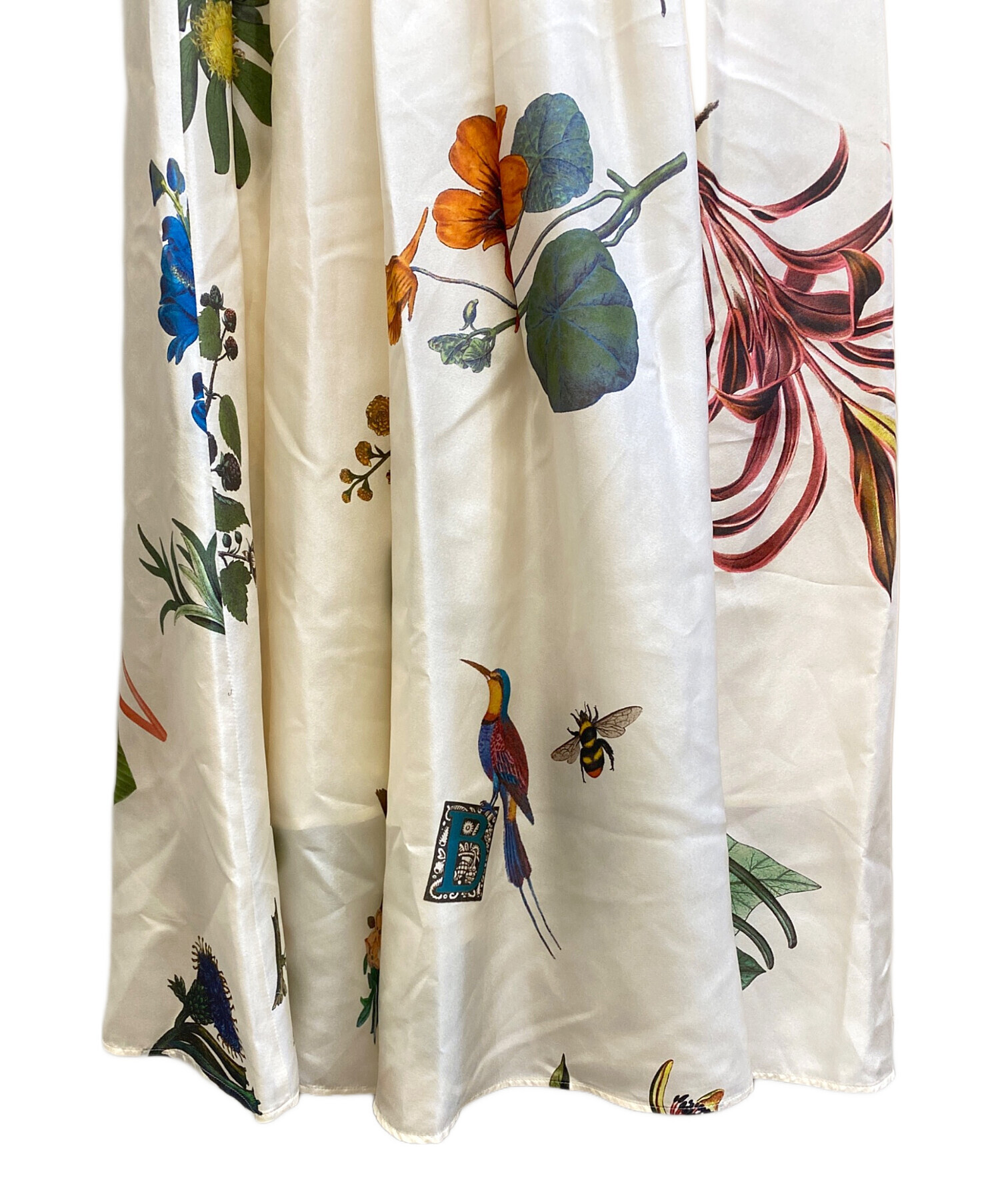 中古・古着通販】CABaN (キャバン) BIRD SINGING シルク フレア