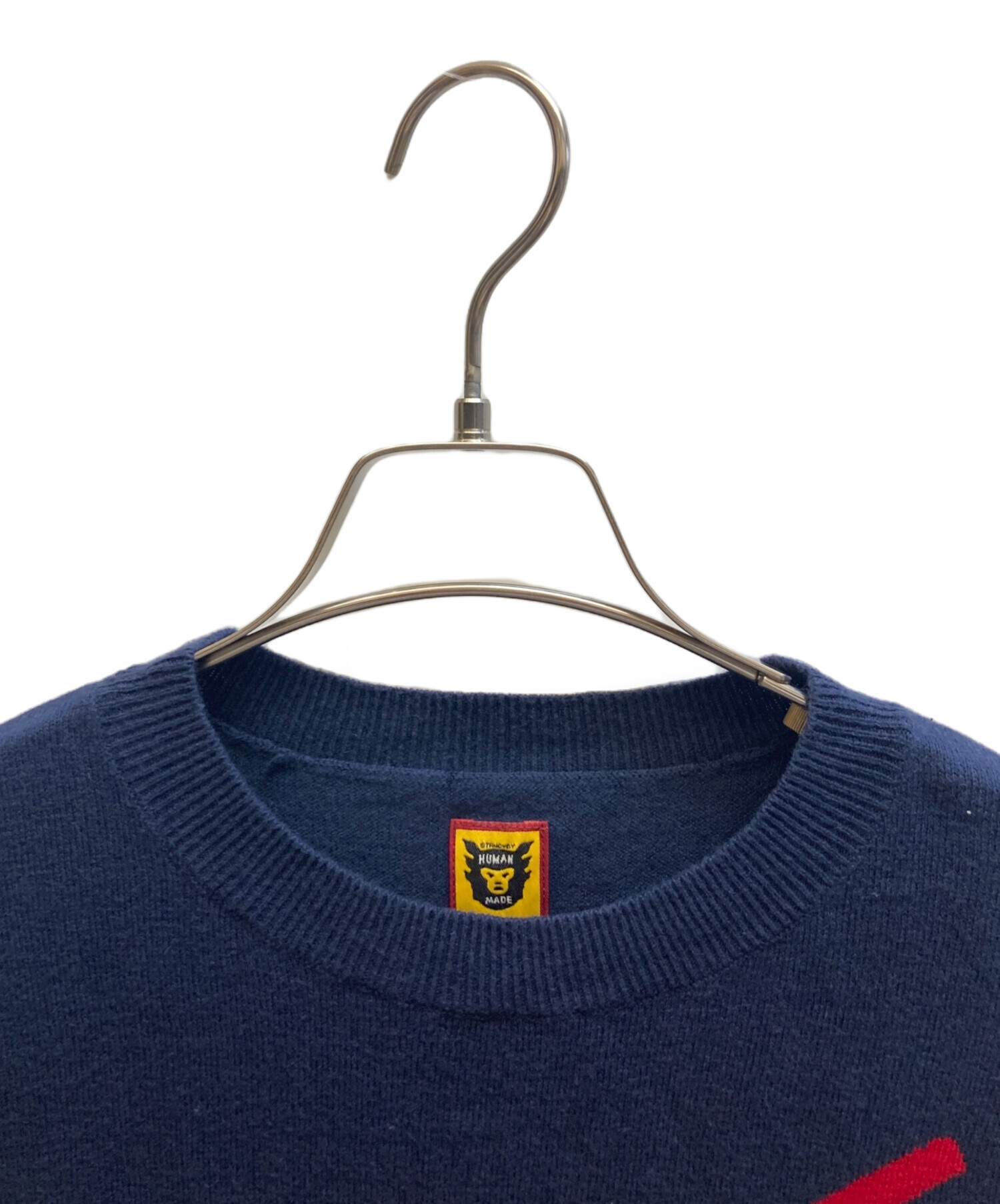 中古・古着通販】HUMAN MADE (ヒューマンメイド) ハートロゴニット 