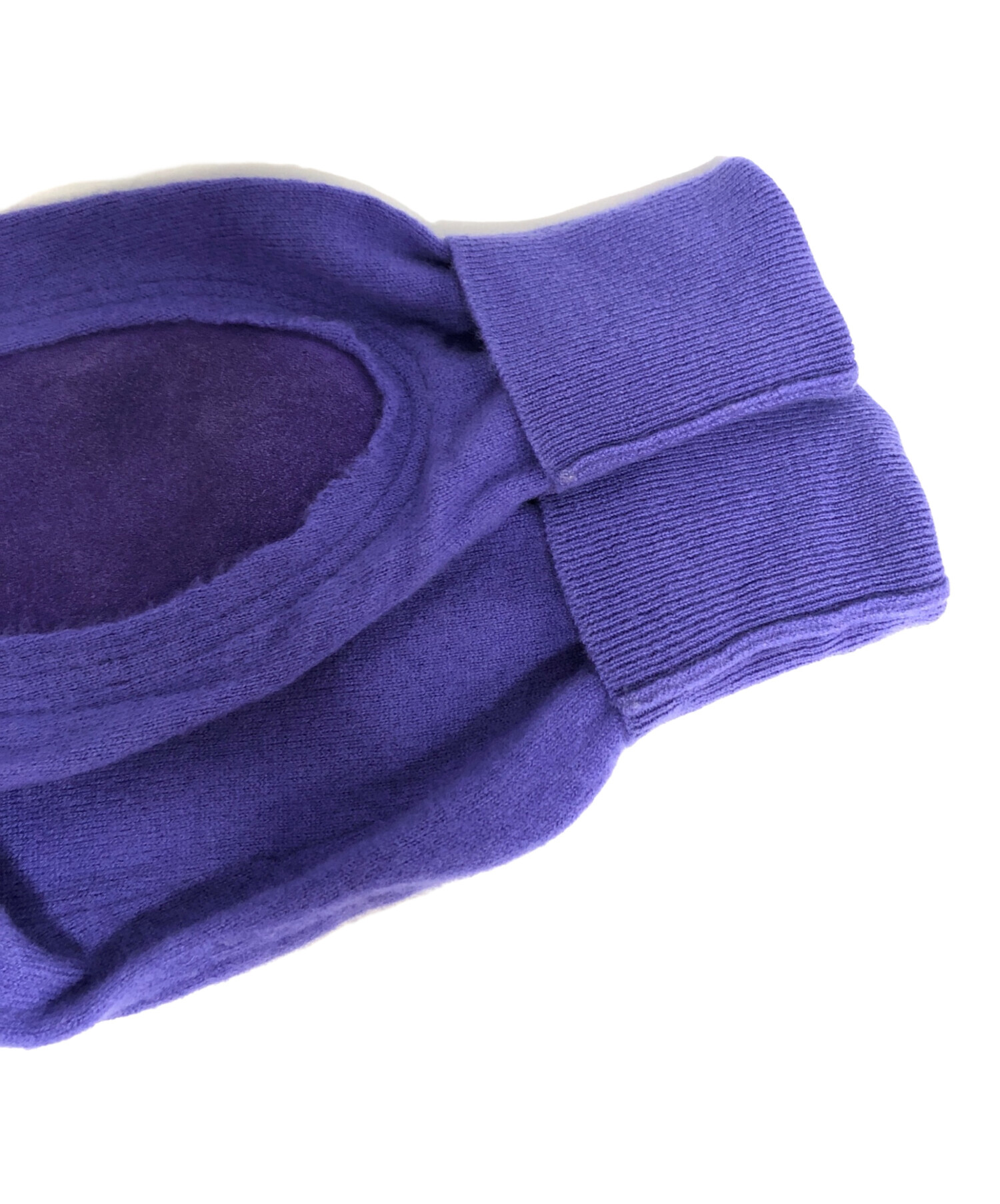 MAISON MARGIELA タートルネックニットワンピース エルボーパッチ 中古・古着通販】Maison Margiela (メゾンマルジェラ) エルボーパッチ